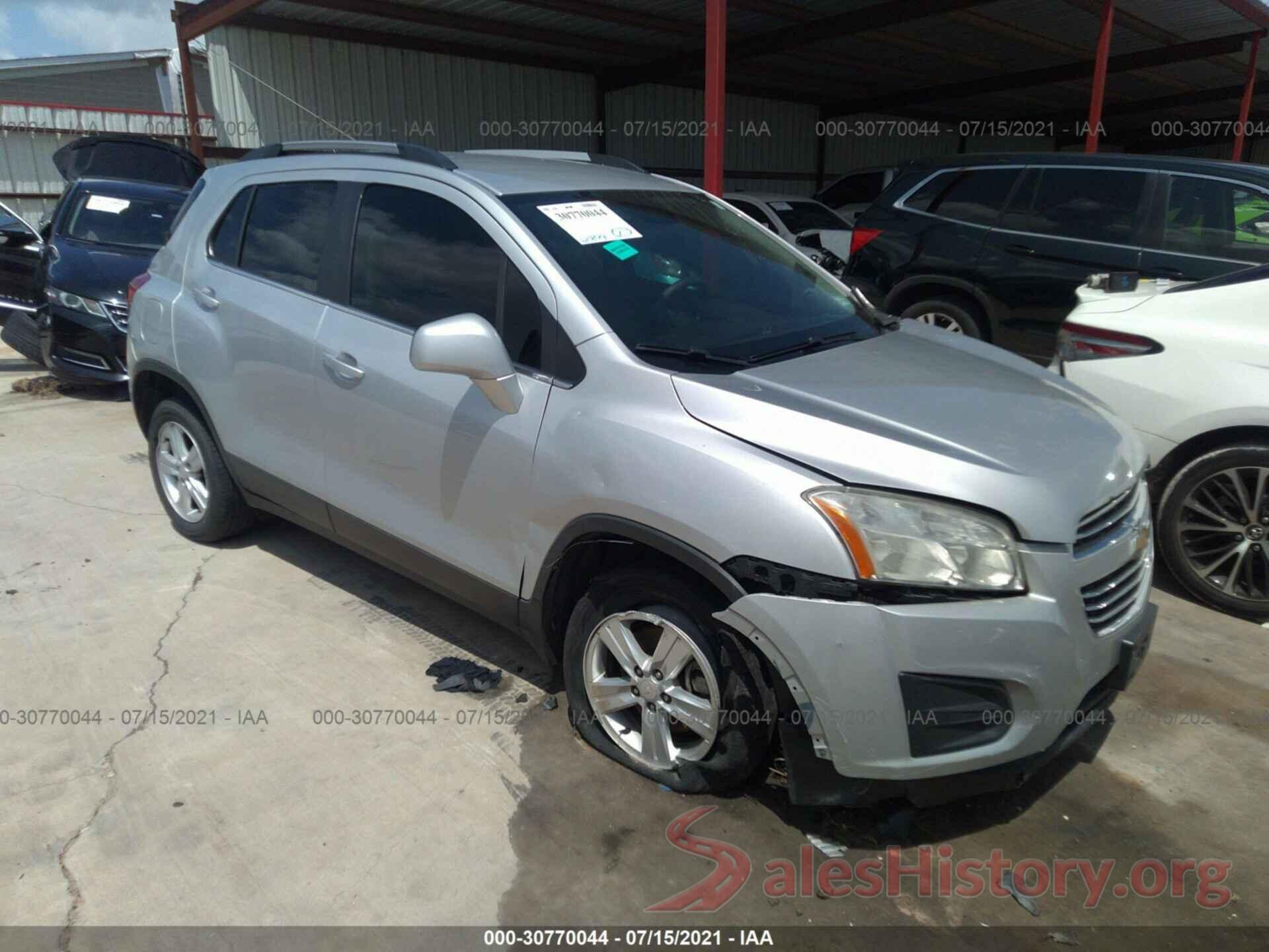 3GNCJPSB3GL258244 2016 CHEVROLET TRAX