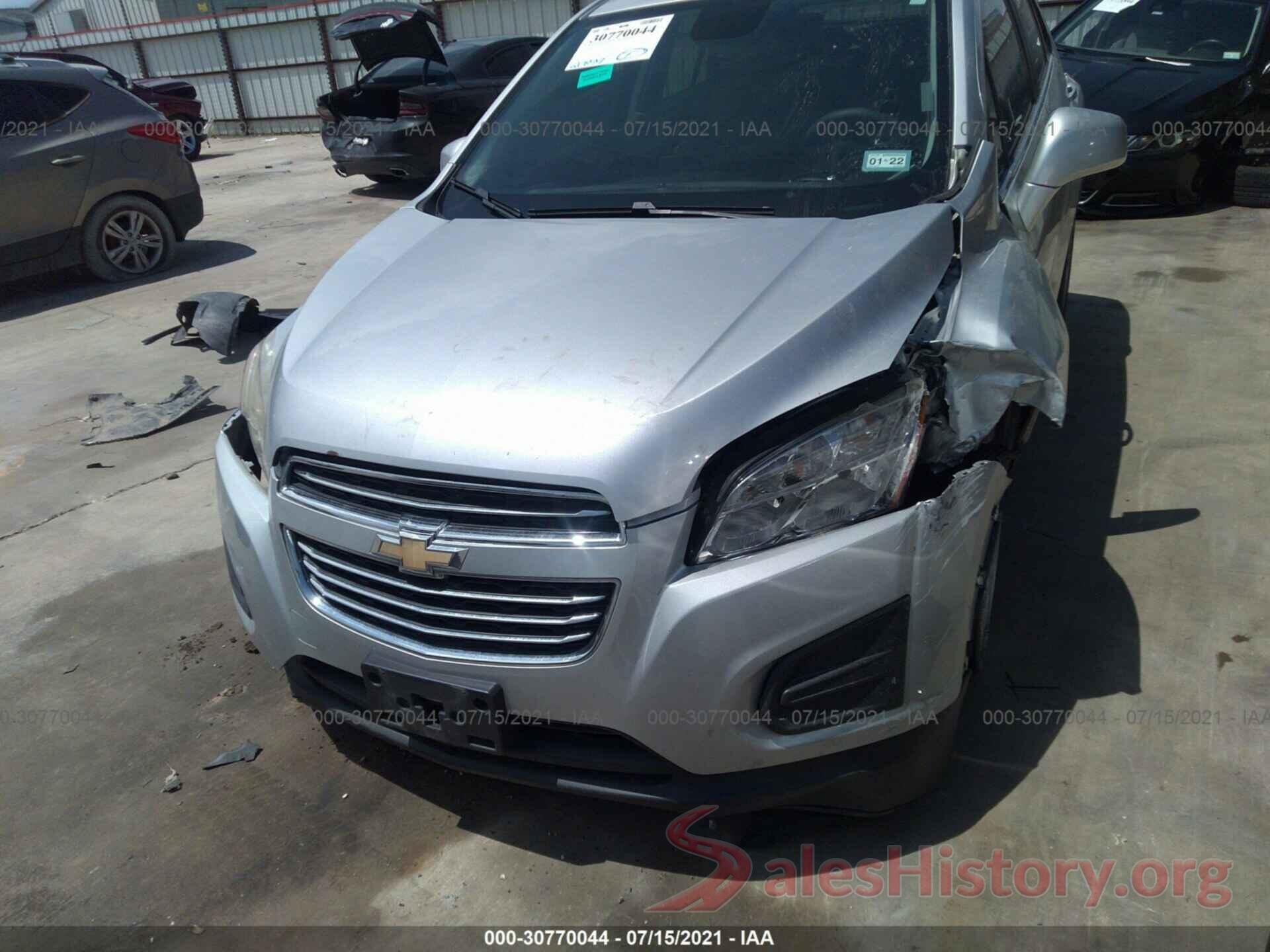 3GNCJPSB3GL258244 2016 CHEVROLET TRAX