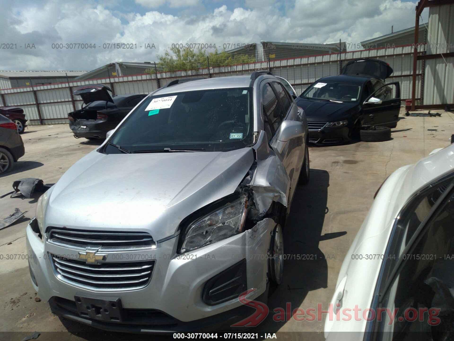 3GNCJPSB3GL258244 2016 CHEVROLET TRAX