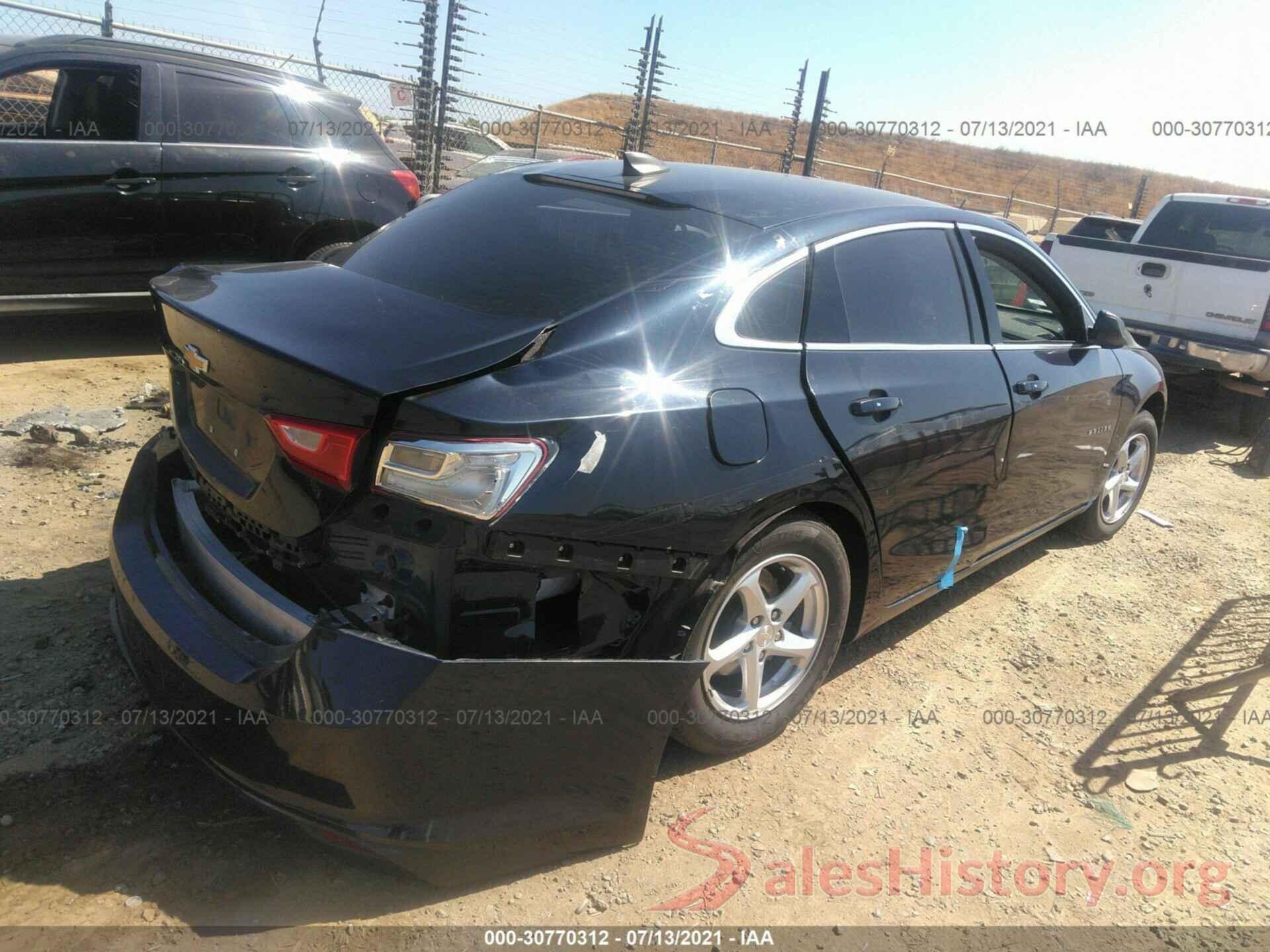 1G1ZB5ST1JF205825 2018 CHEVROLET MALIBU