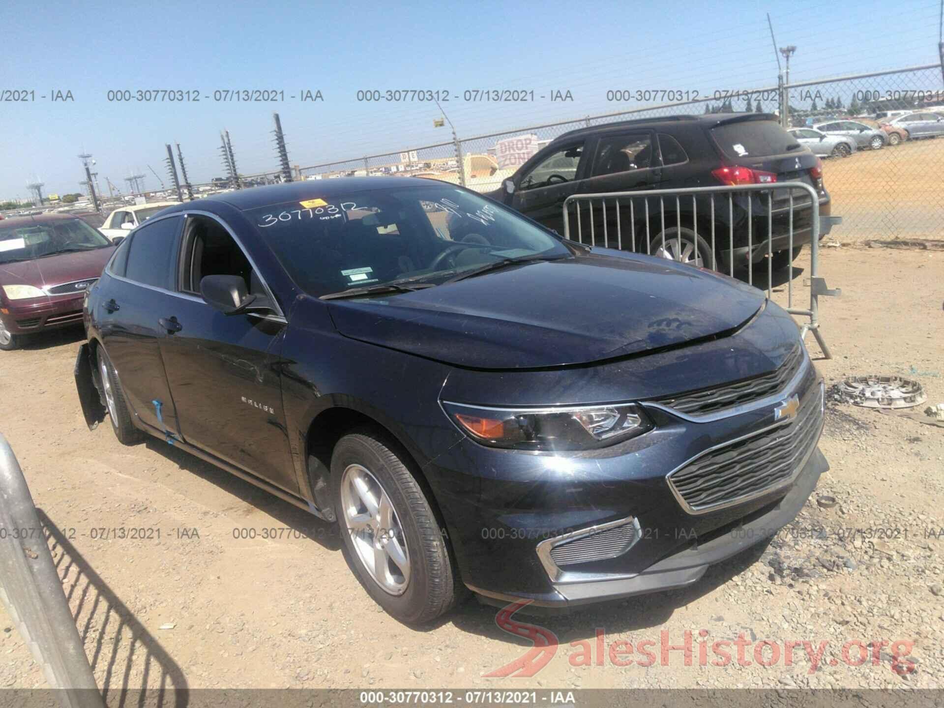 1G1ZB5ST1JF205825 2018 CHEVROLET MALIBU