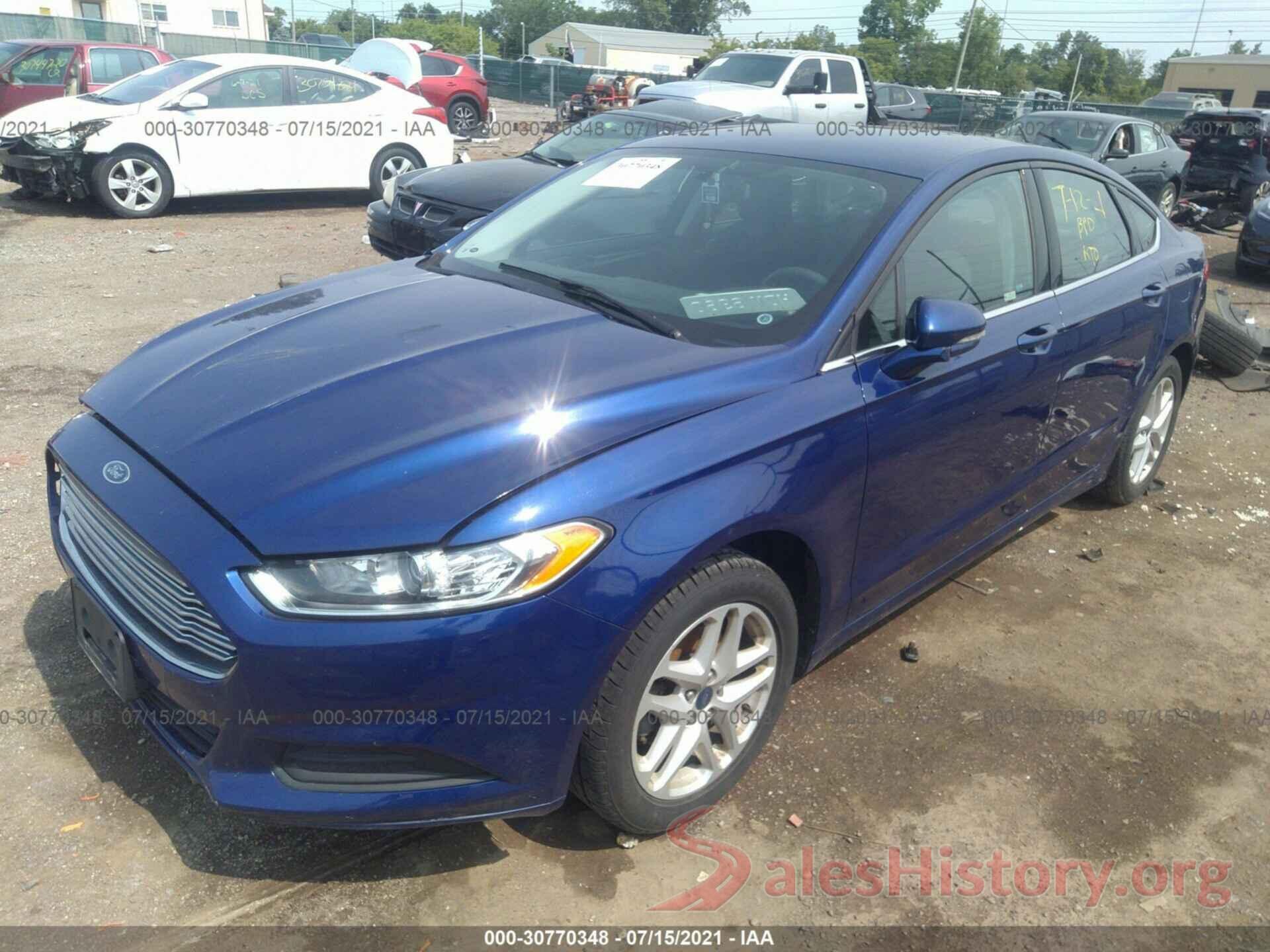 1FA6P0H71G5123834 2016 FORD FUSION