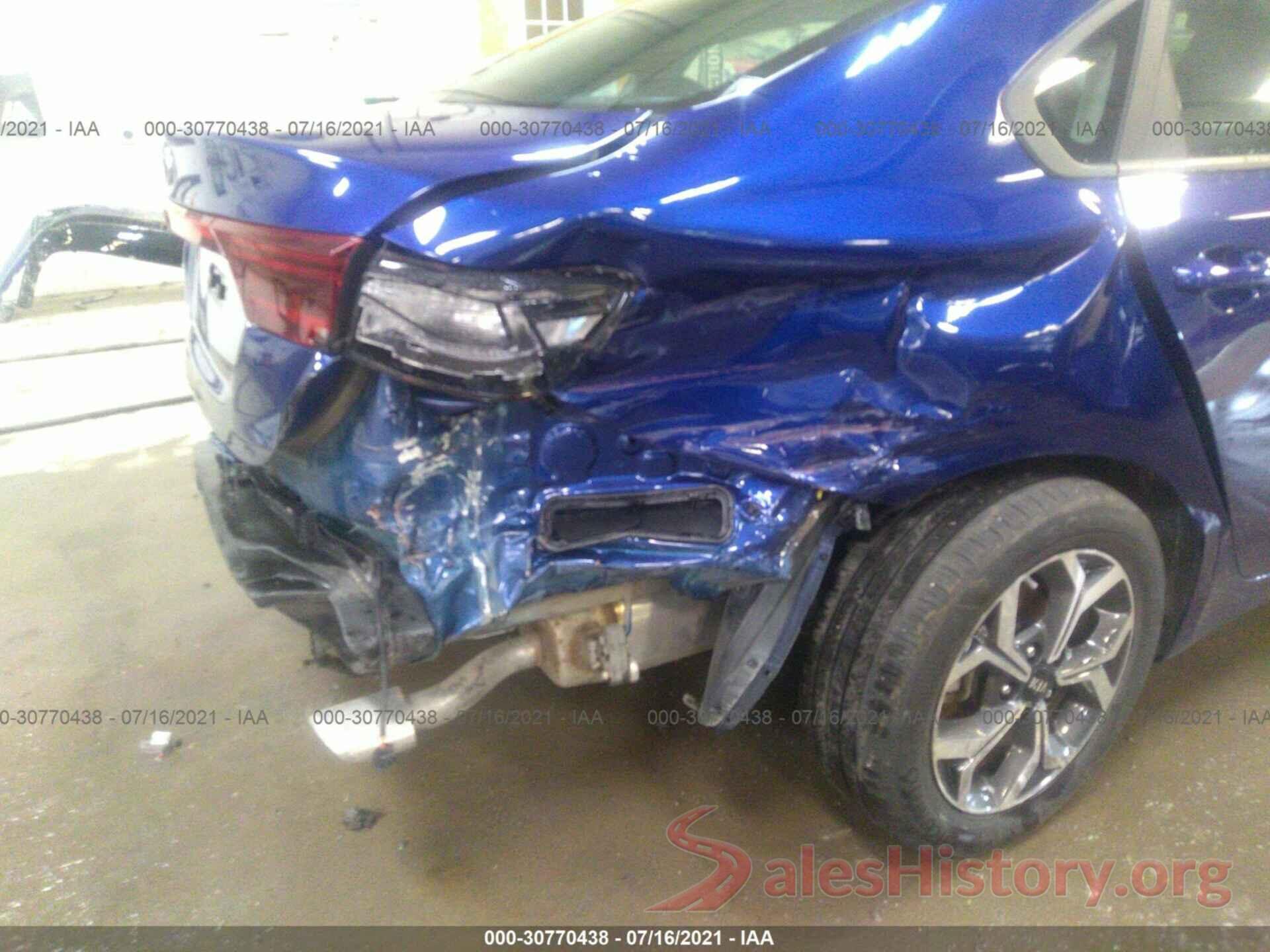 3KPF24AD6LE209929 2020 KIA FORTE