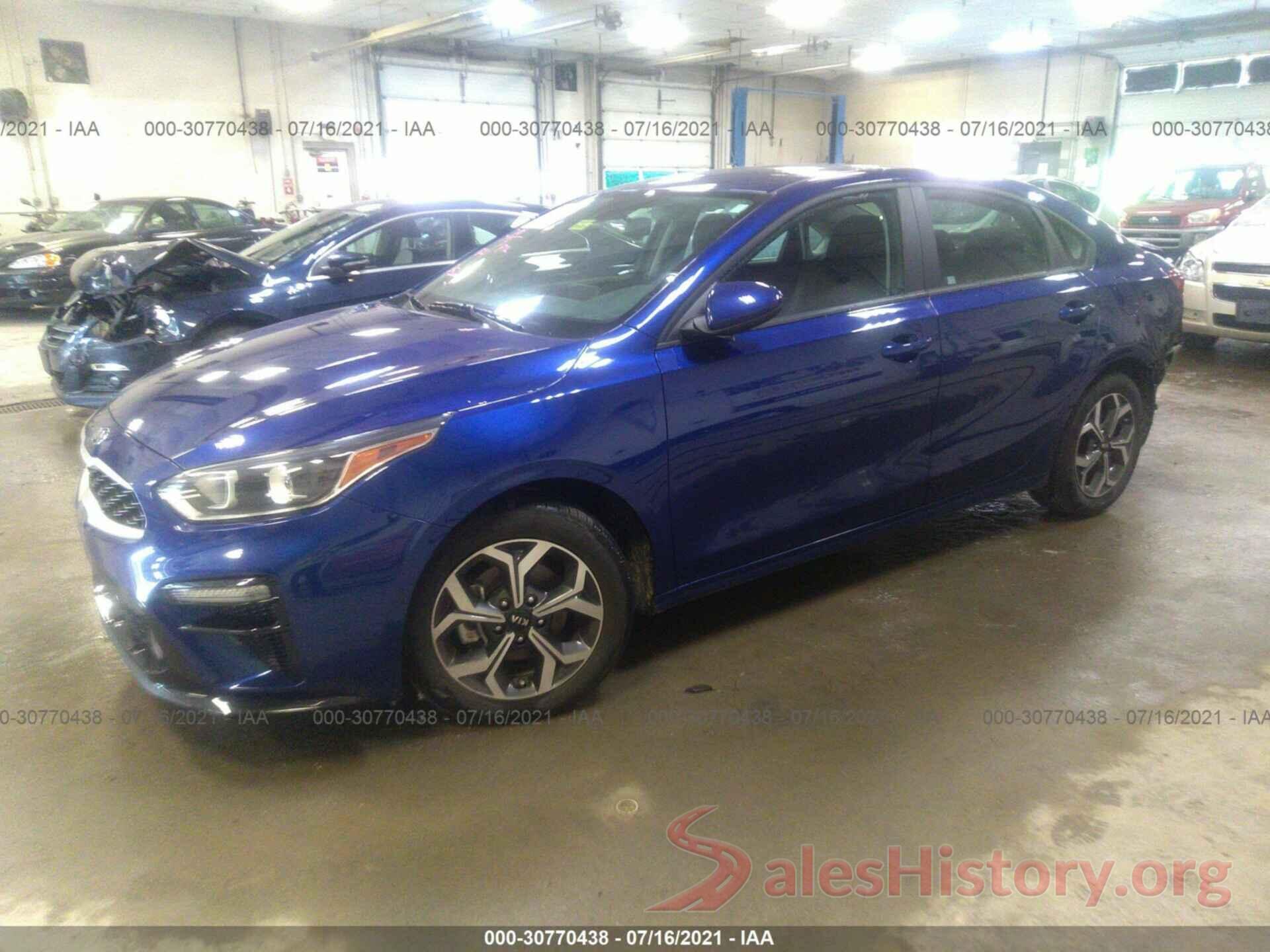 3KPF24AD6LE209929 2020 KIA FORTE