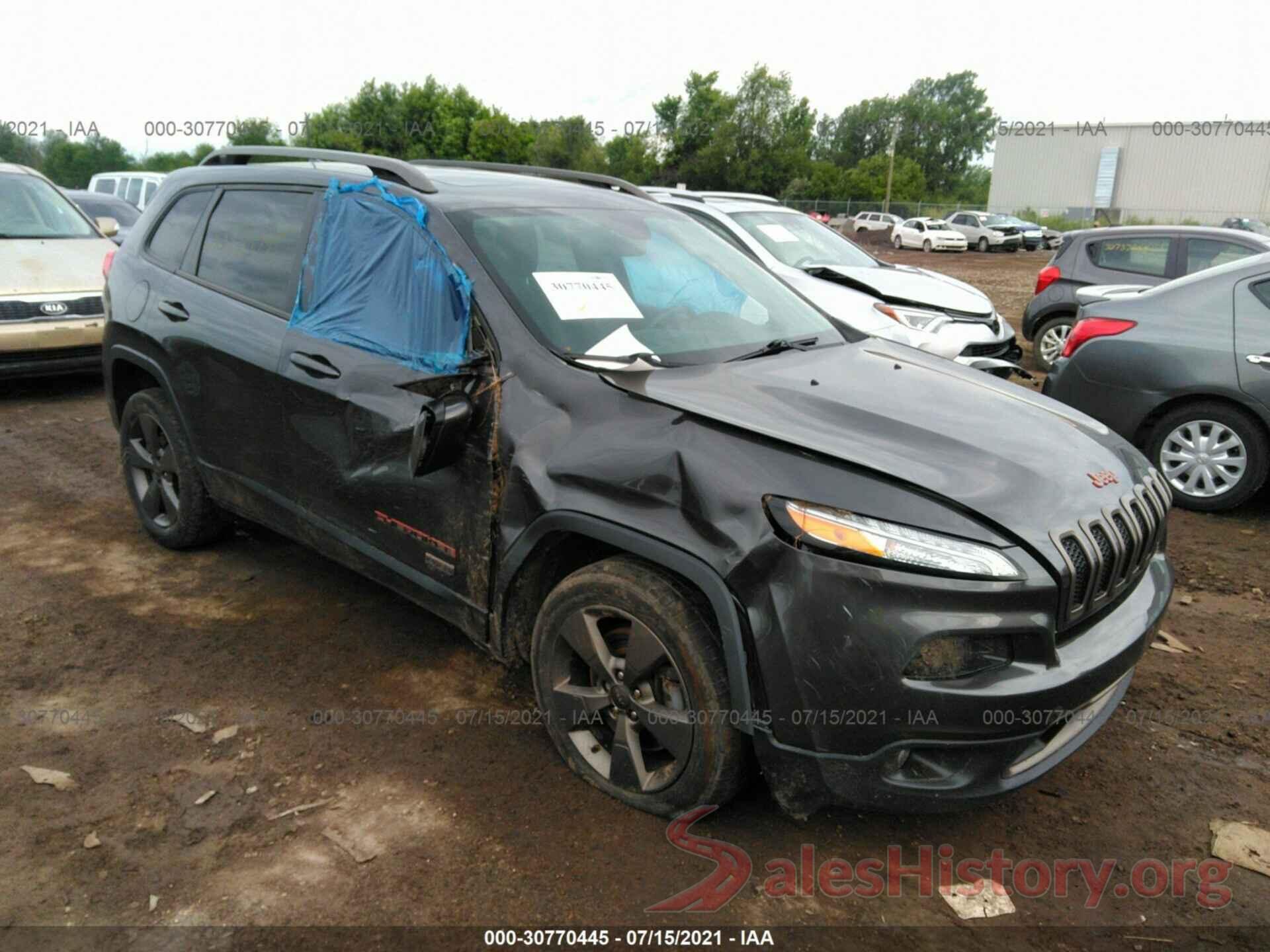 1C4PJLCS6HW574735 2017 JEEP CHEROKEE