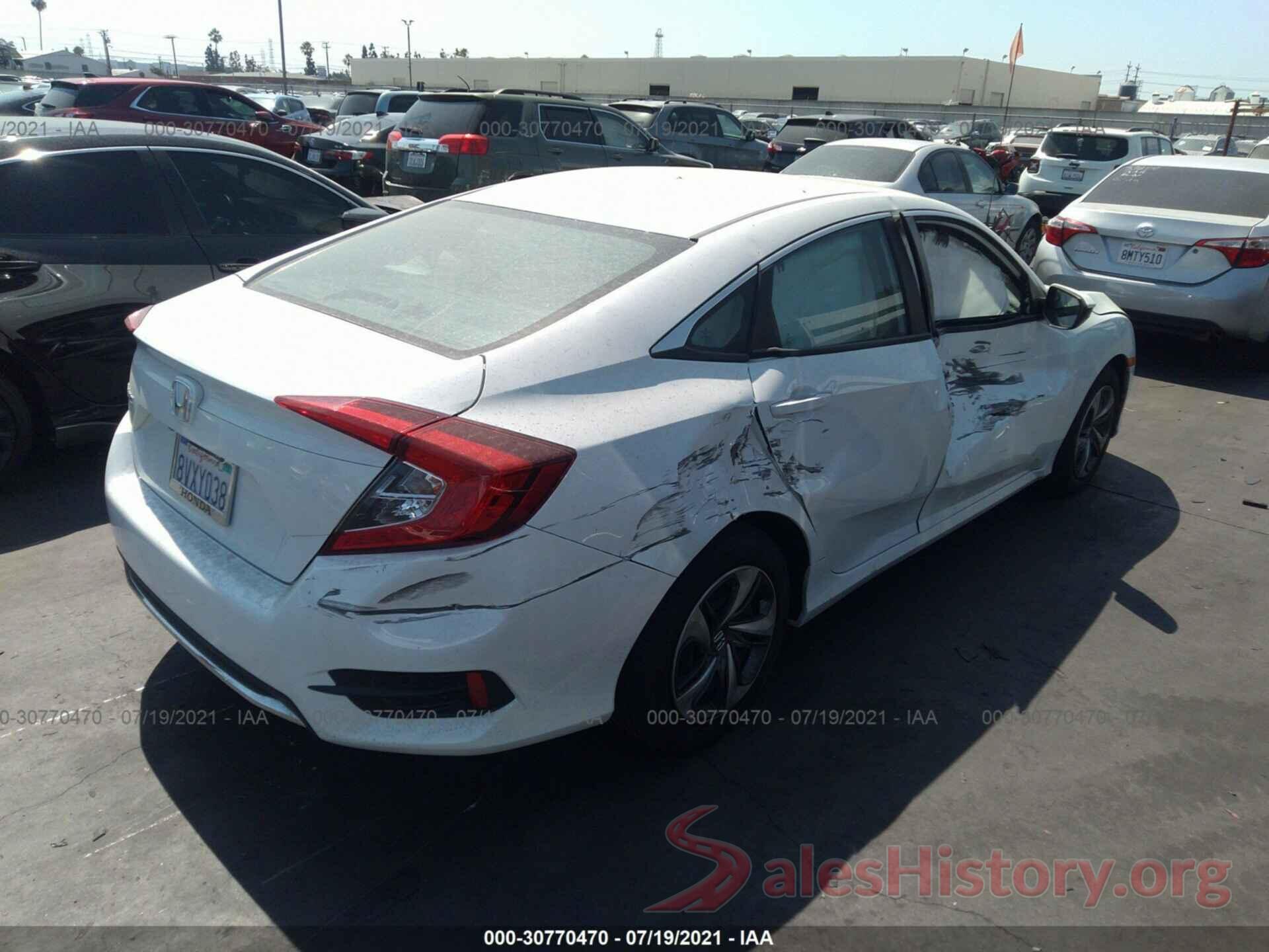 19XFC2F66LE011508 2020 HONDA CIVIC SEDAN