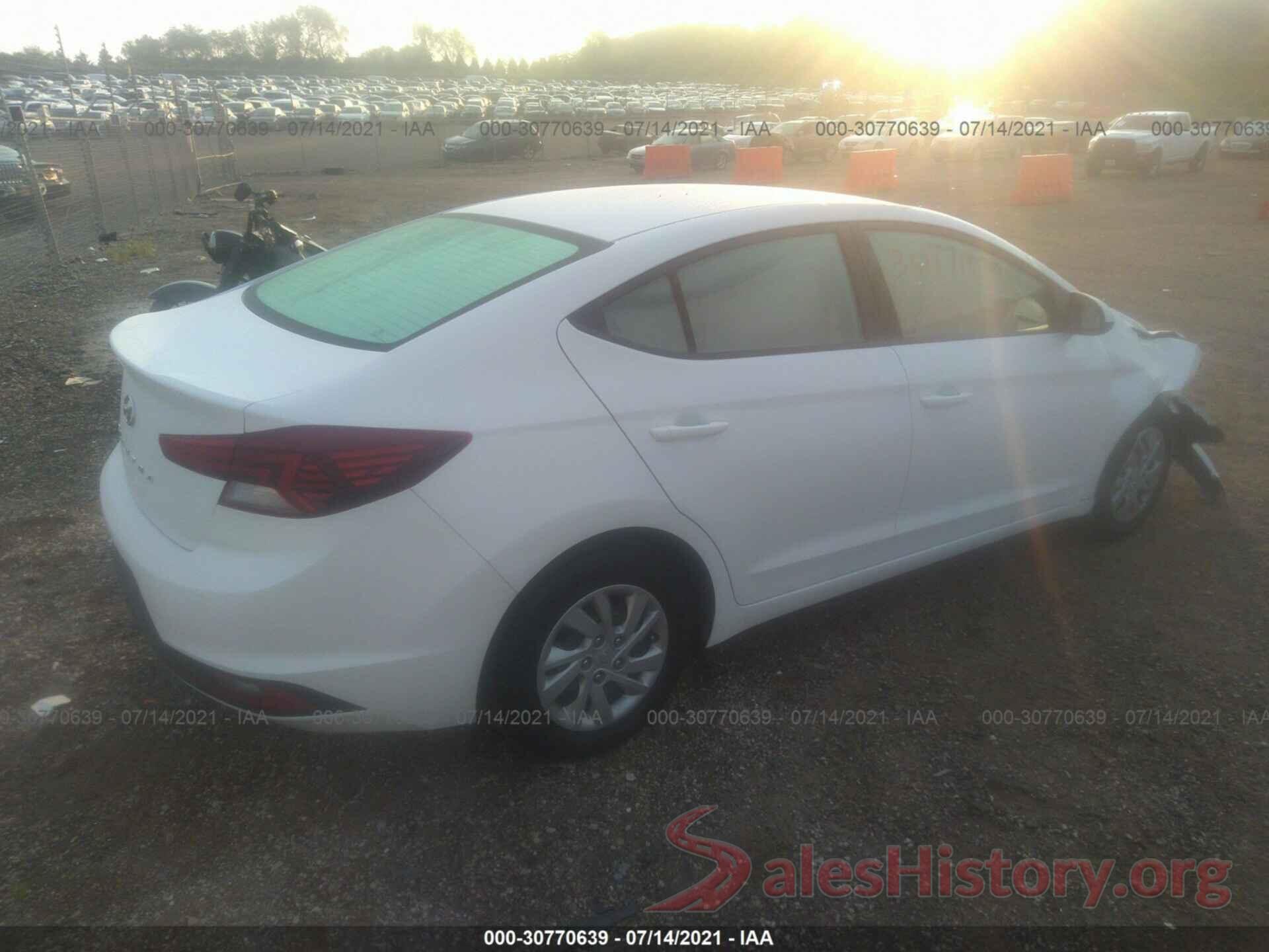 5NPD74LF2LH536265 2020 HYUNDAI ELANTRA