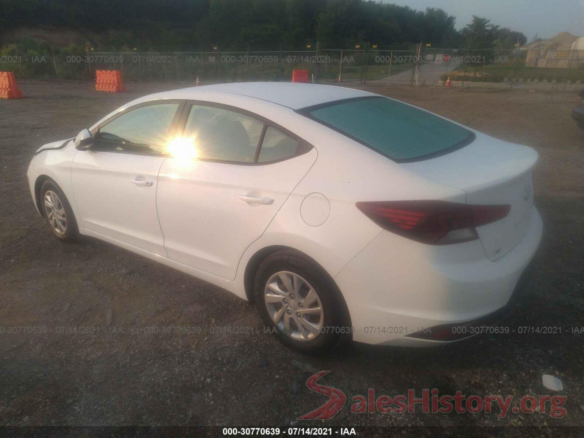 5NPD74LF2LH536265 2020 HYUNDAI ELANTRA