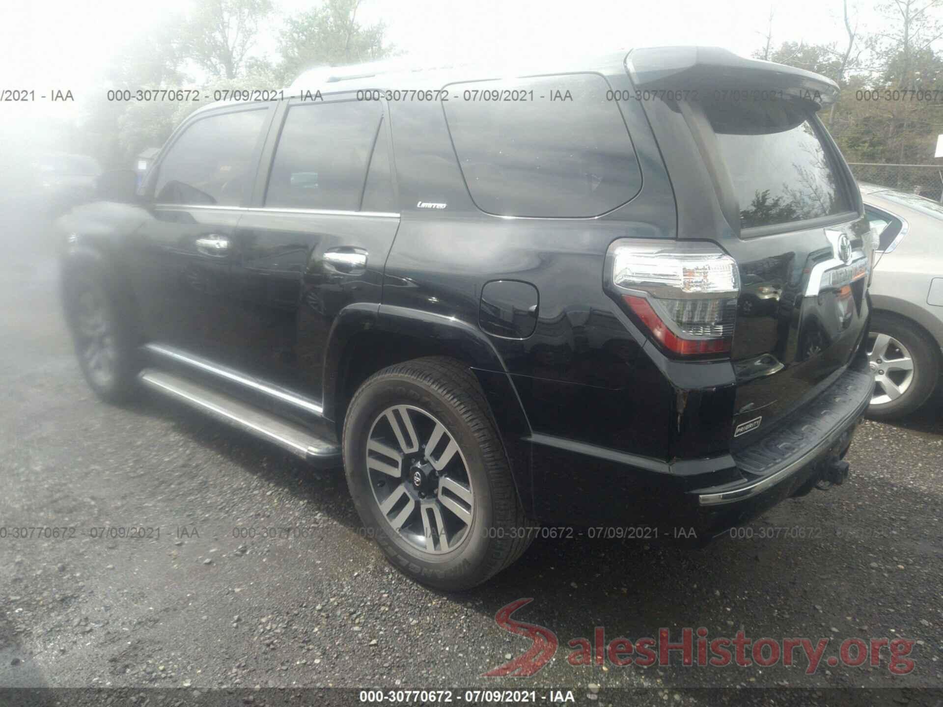 JTEBU5JR1H5455151 2017 TOYOTA 4RUNNER