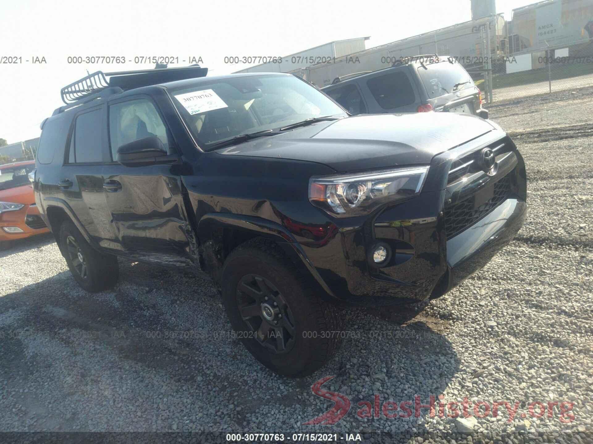 JTEBU5JR0M5887546 2021 TOYOTA 4RUNNER