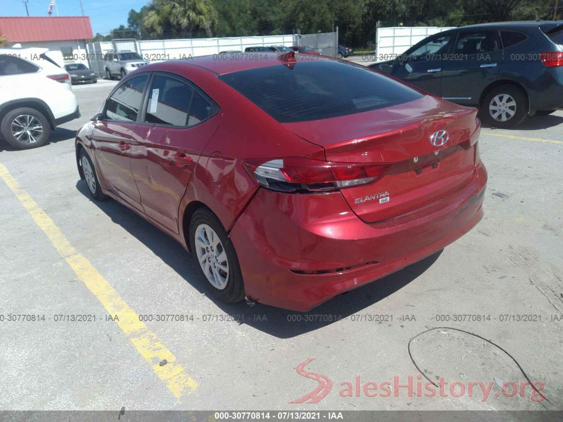 5NPD74LFXHH111920 2017 HYUNDAI ELANTRA