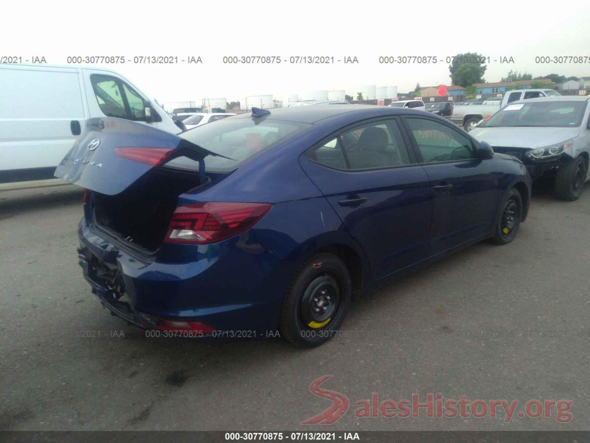 5NPD84LF0LH622414 2020 HYUNDAI ELANTRA