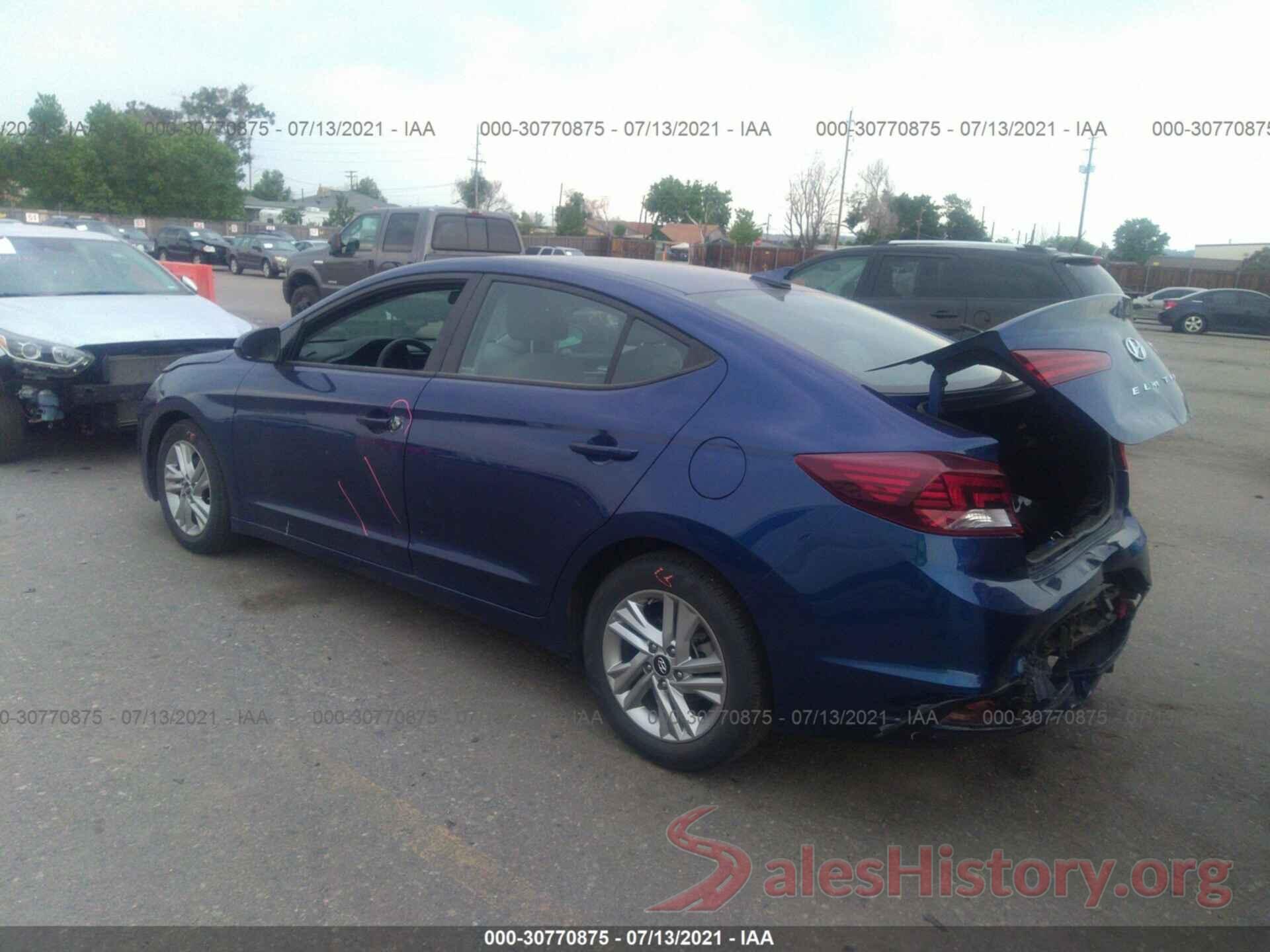 5NPD84LF0LH622414 2020 HYUNDAI ELANTRA