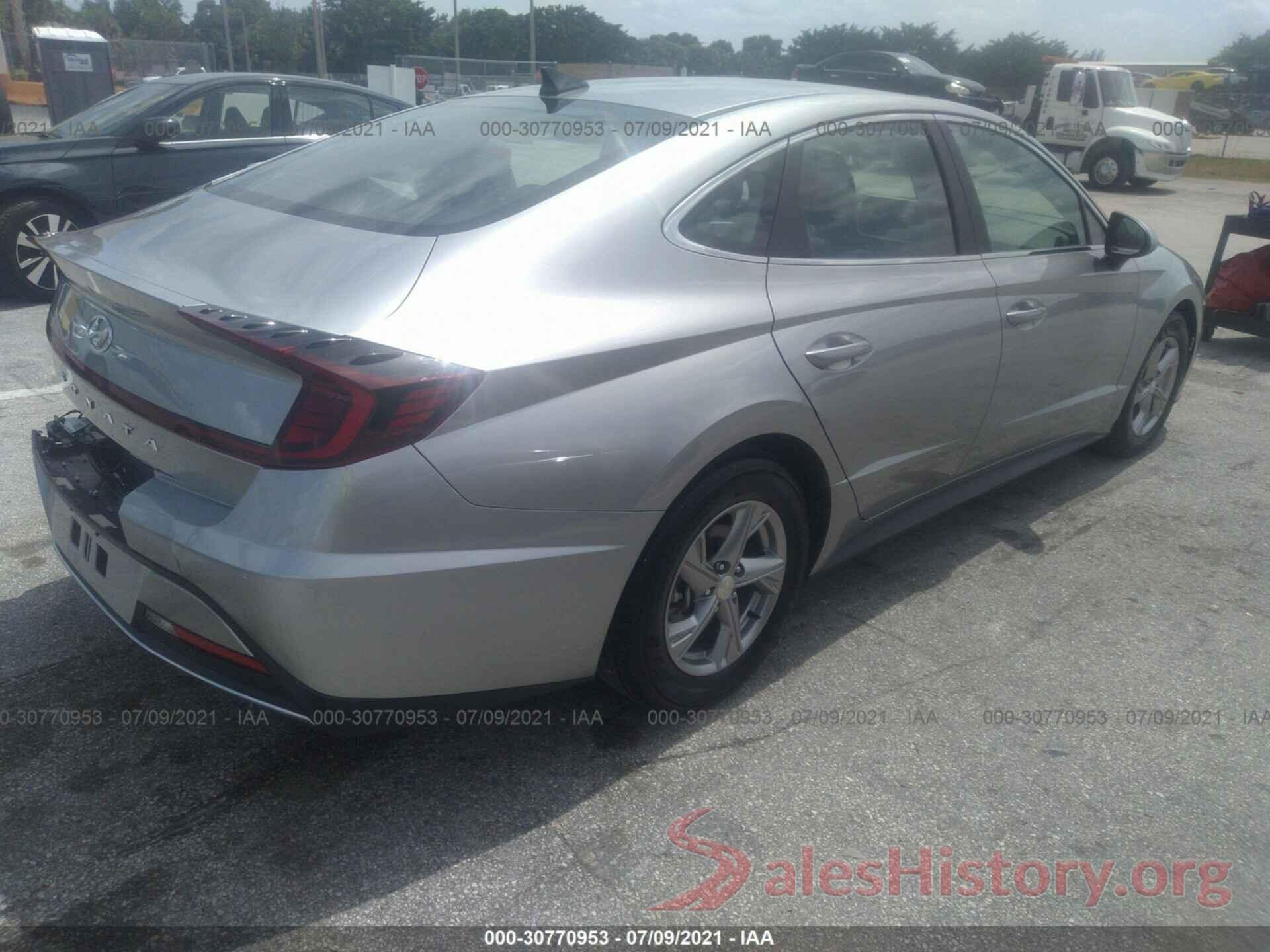 5NPEG4JA5MH066164 2021 HYUNDAI SONATA