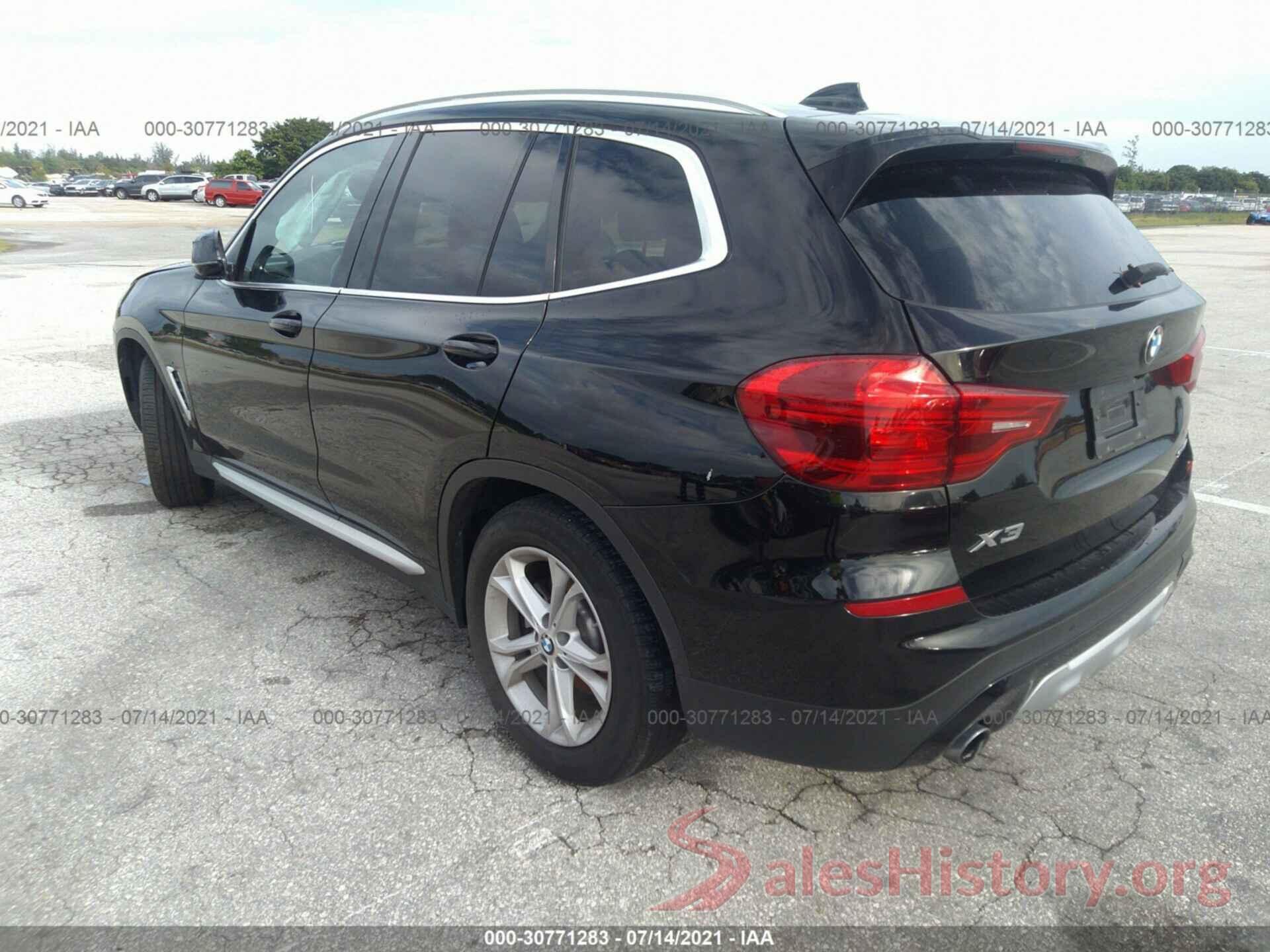 5UXTR7C57KLF26857 2019 BMW X3