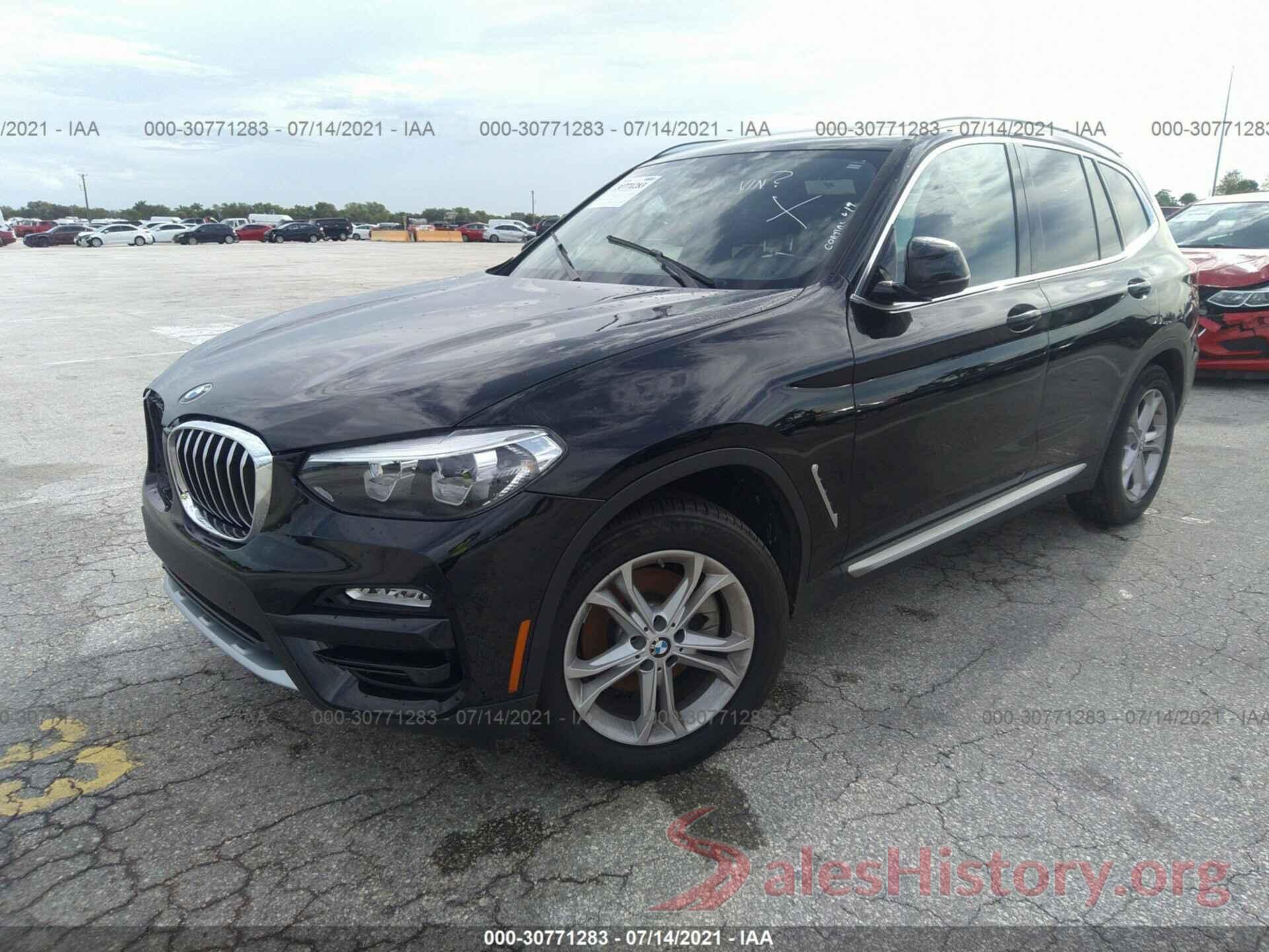 5UXTR7C57KLF26857 2019 BMW X3