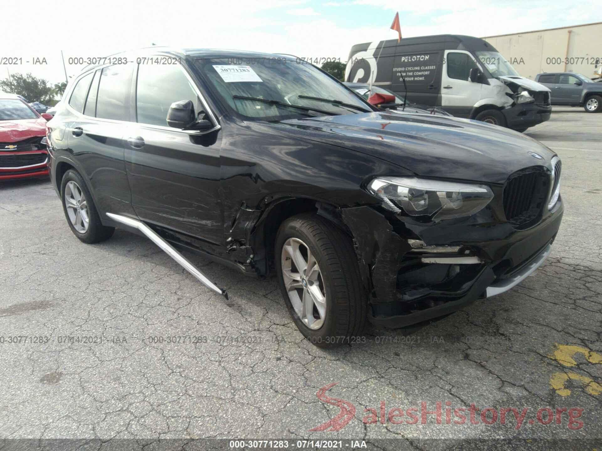 5UXTR7C57KLF26857 2019 BMW X3