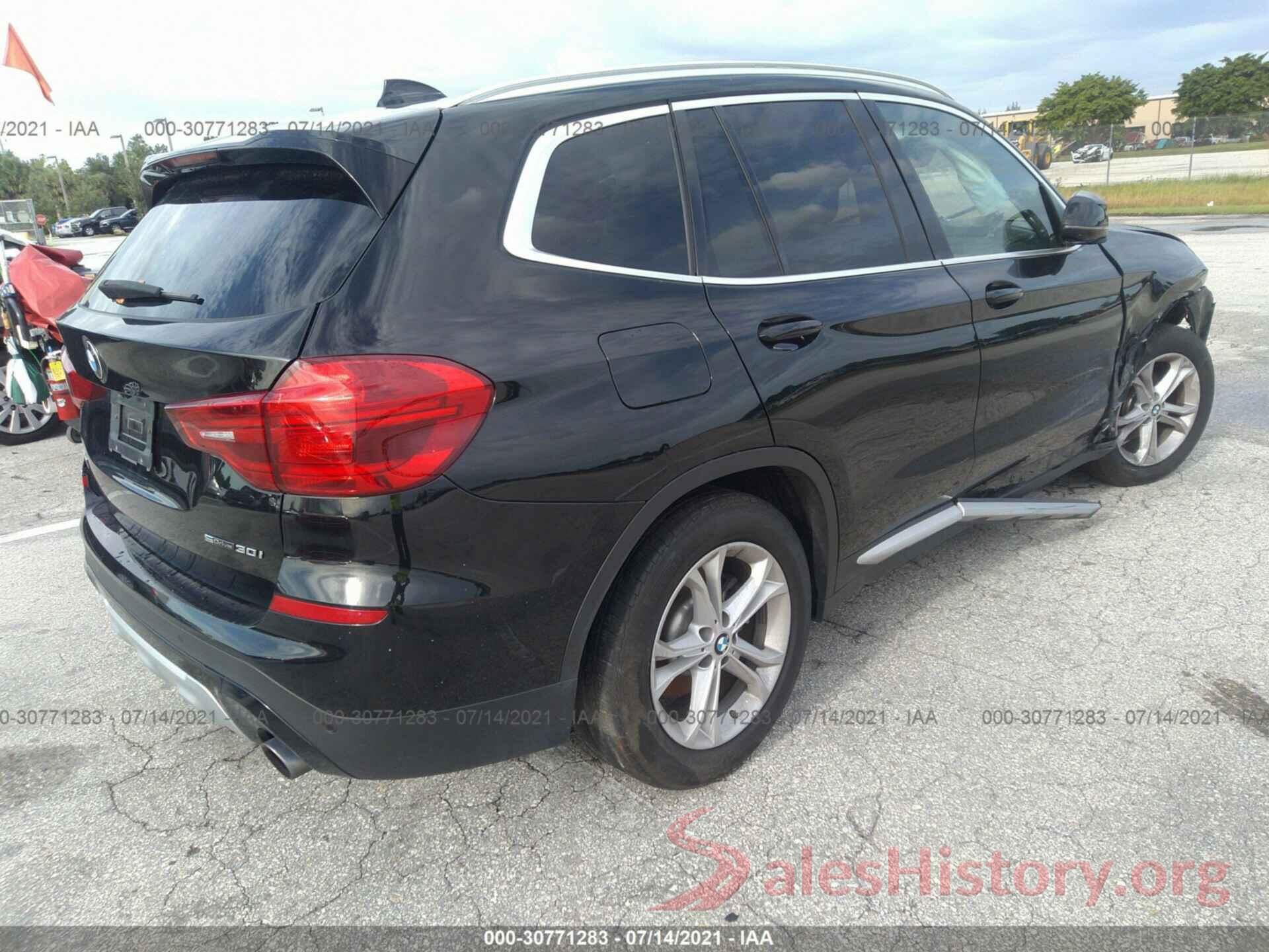 5UXTR7C57KLF26857 2019 BMW X3