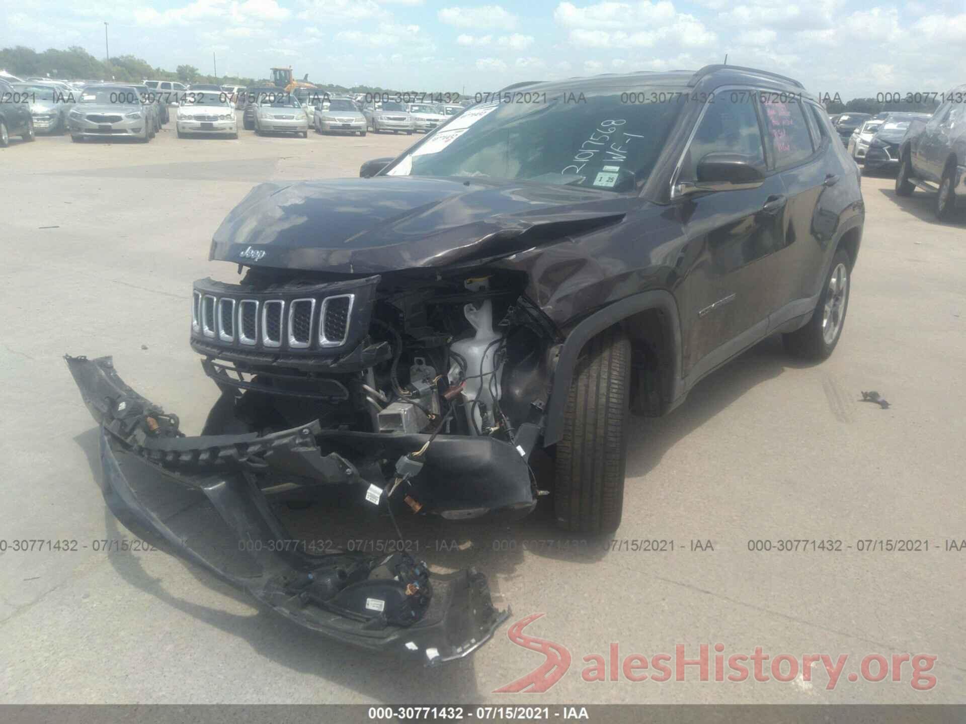 3C4NJDCB0LT170647 2020 JEEP COMPASS