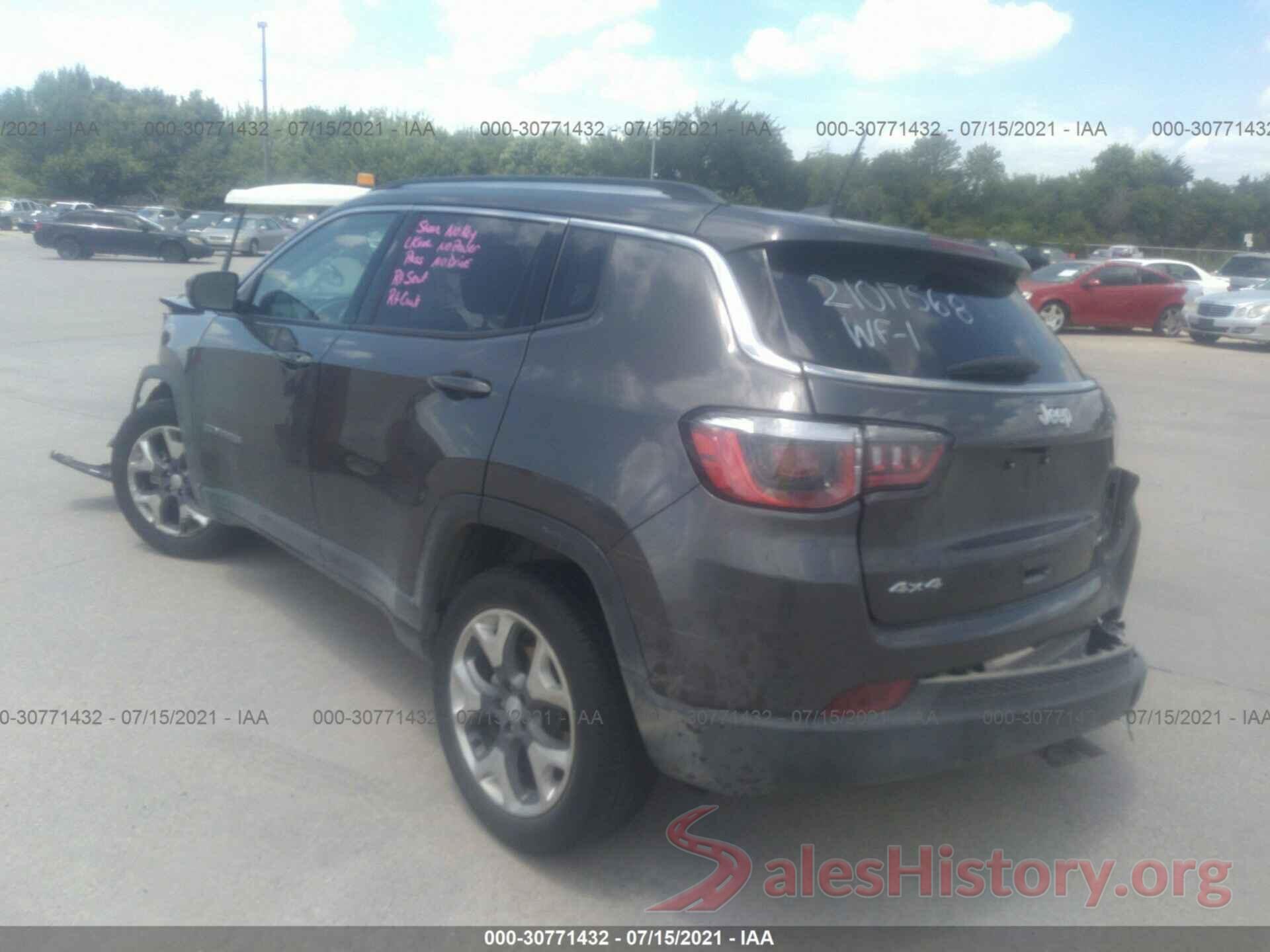 3C4NJDCB0LT170647 2020 JEEP COMPASS