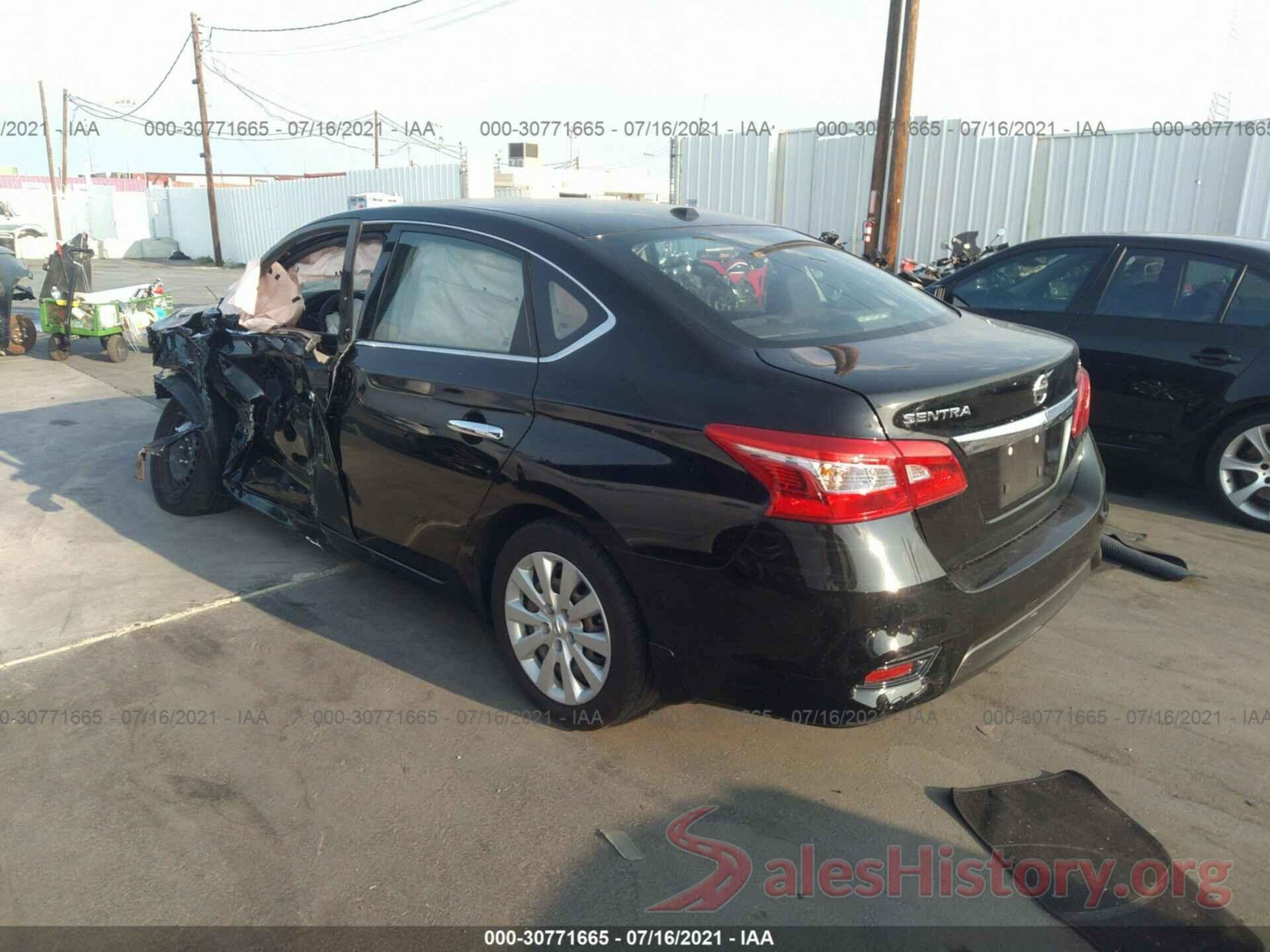 3N1AB7AP5GY293917 2016 NISSAN SENTRA