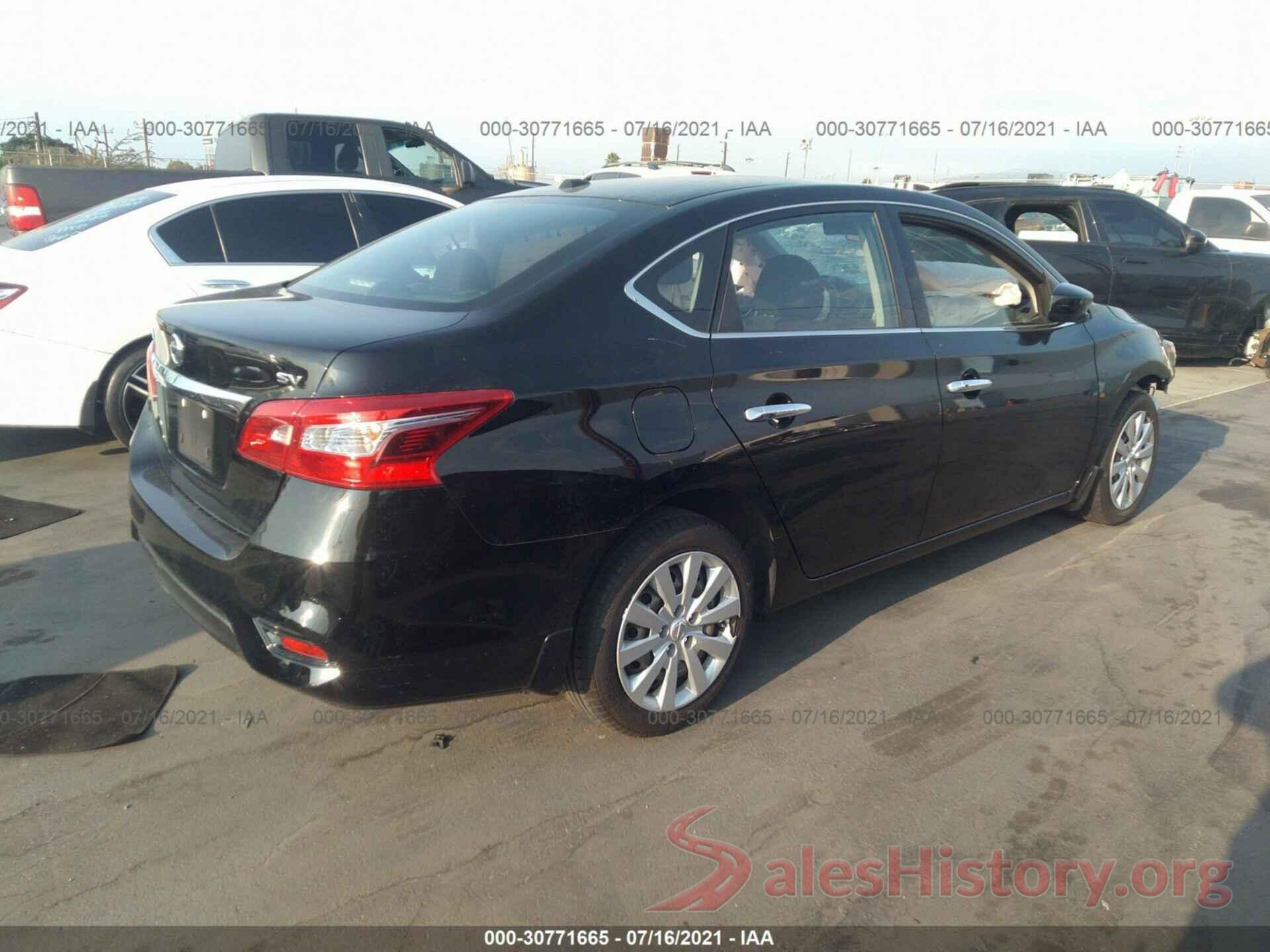 3N1AB7AP5GY293917 2016 NISSAN SENTRA