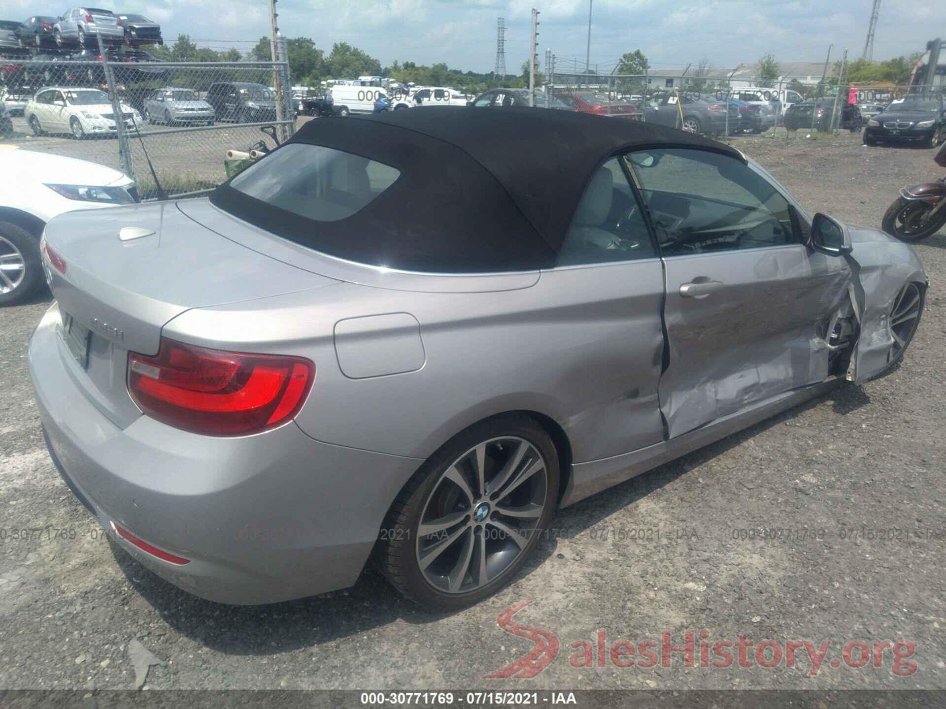 WBA1L9C55GV324868 2016 BMW 2 SERIES