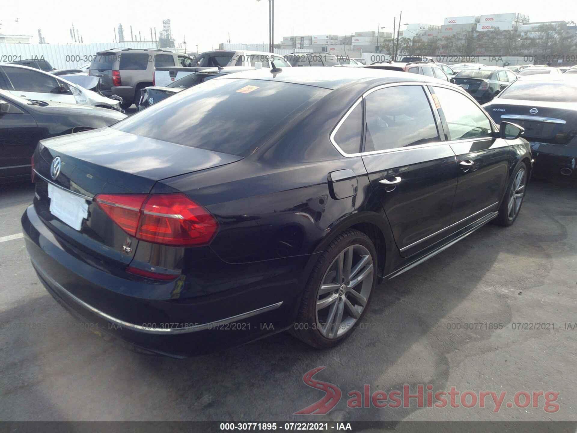 1VWAT7A36GC061419 2016 VOLKSWAGEN PASSAT