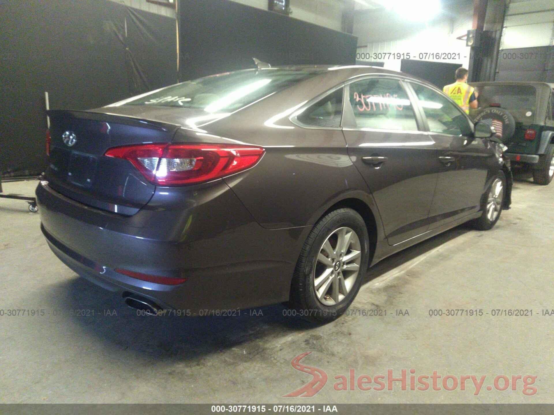 5NPE24AF7GH387699 2016 HYUNDAI SONATA