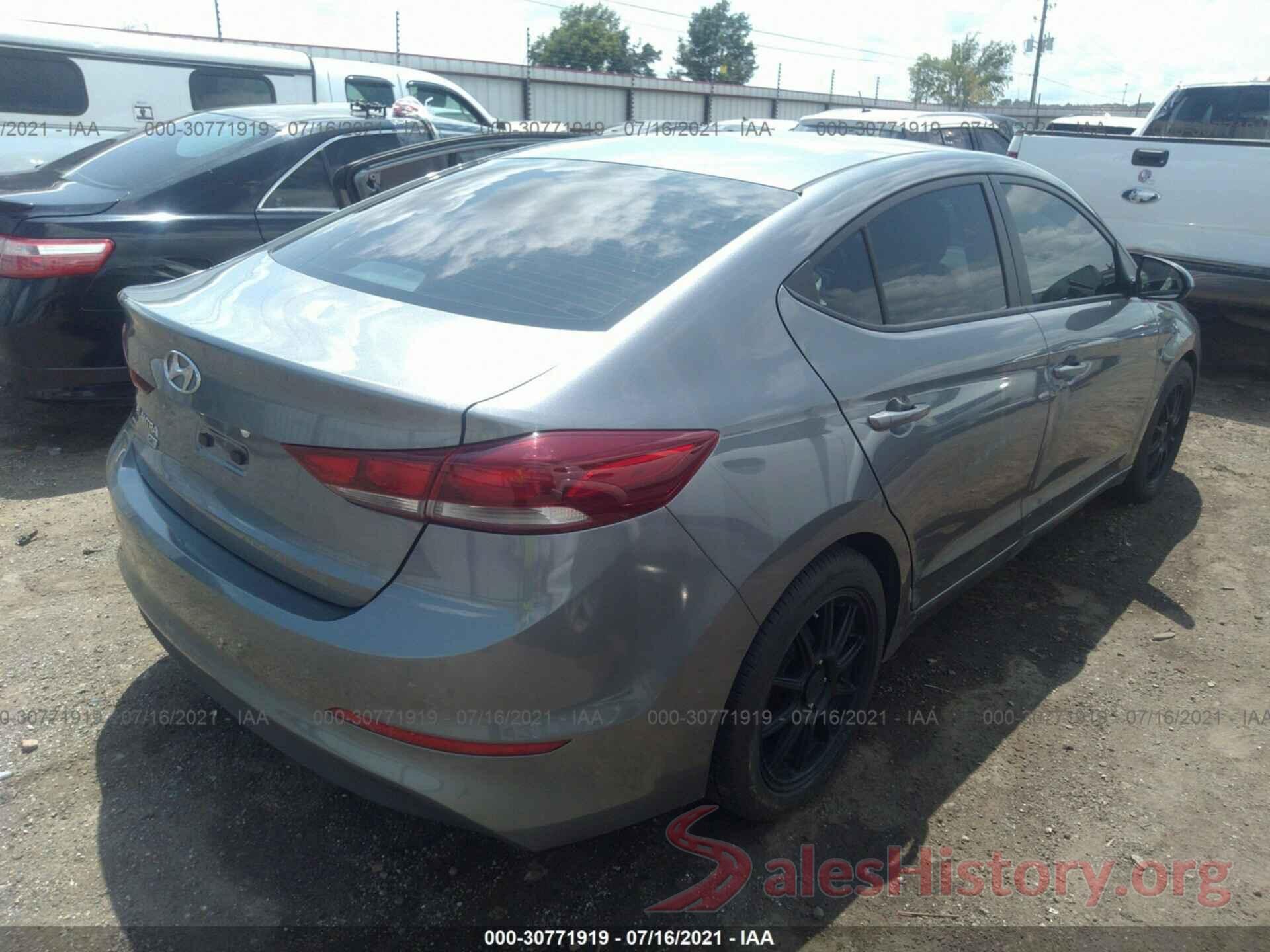 KMHD74LF4JU607044 2018 HYUNDAI ELANTRA