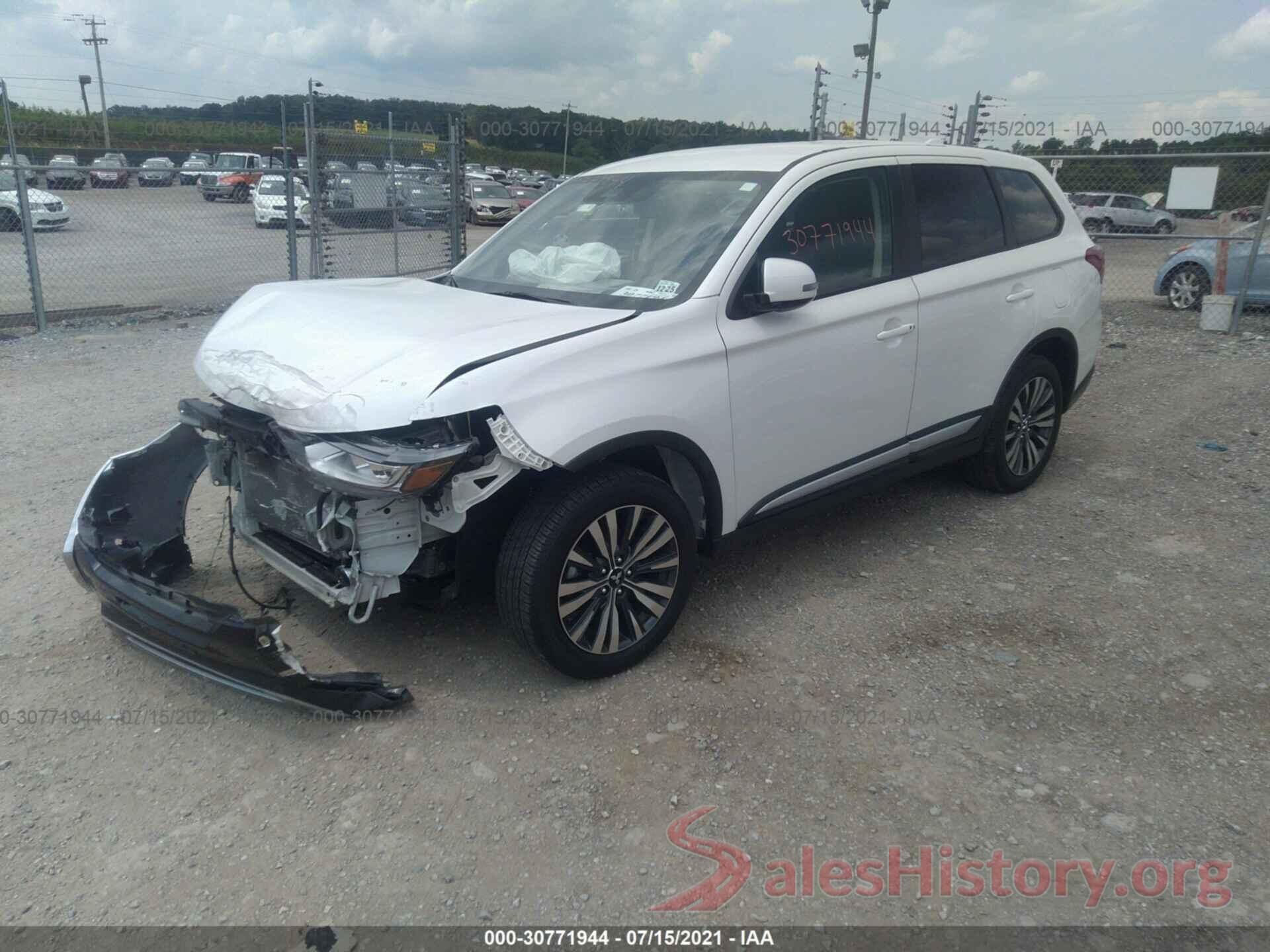 JA4AZ3A38LZ045296 2020 MITSUBISHI OUTLANDER