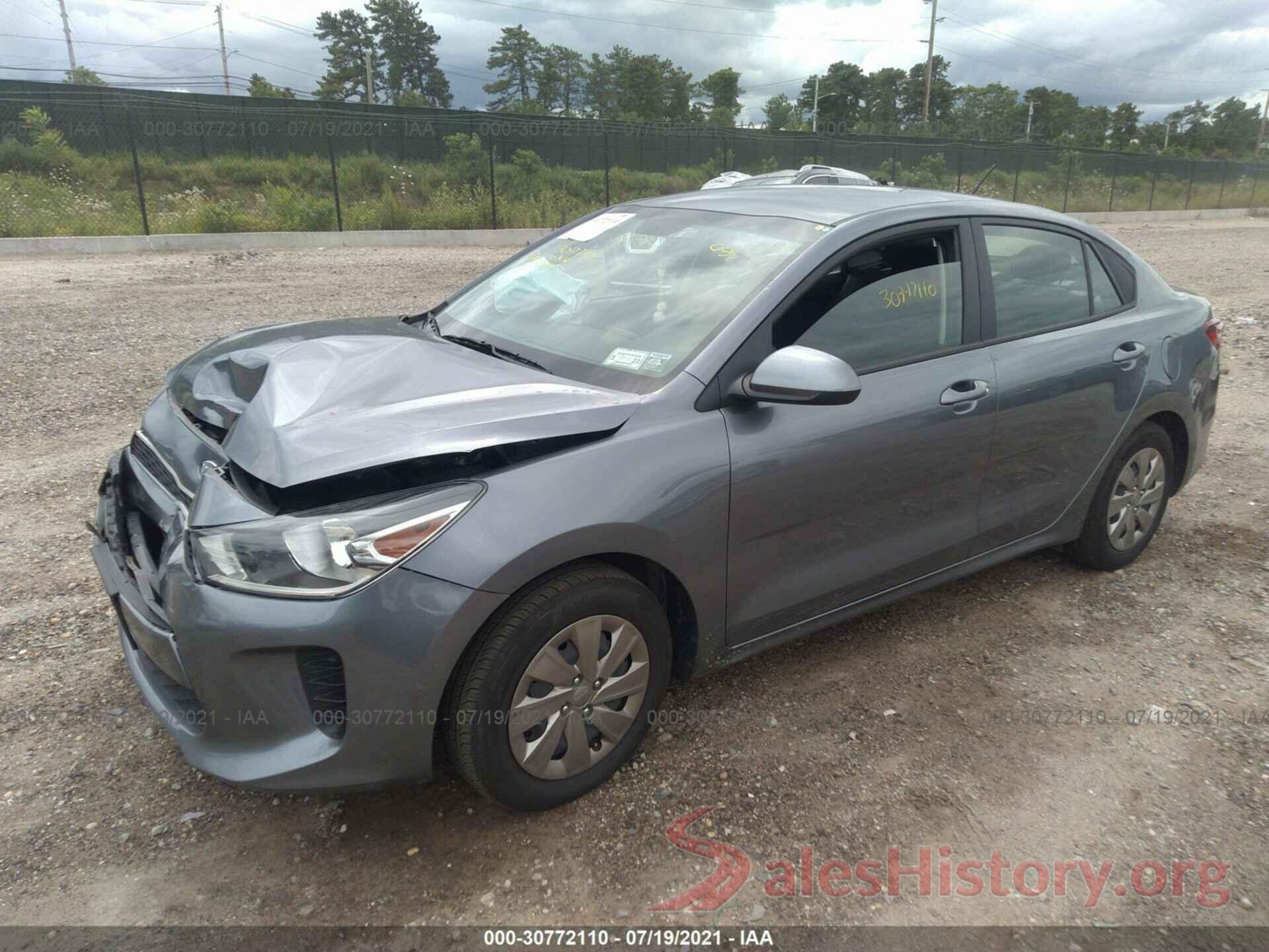 3KPA24AD2LE294598 2020 KIA RIO