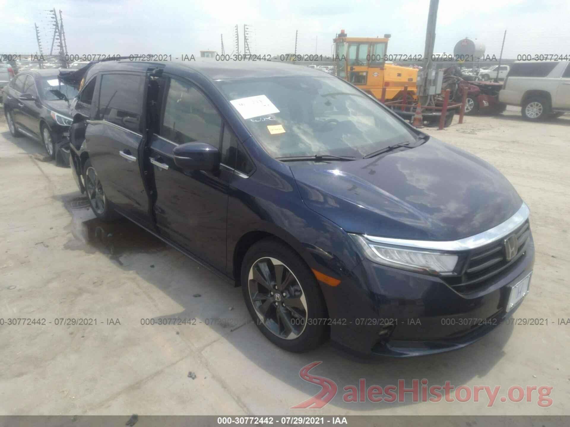 5FNRL6H95NB017969 2022 HONDA ODYSSEY