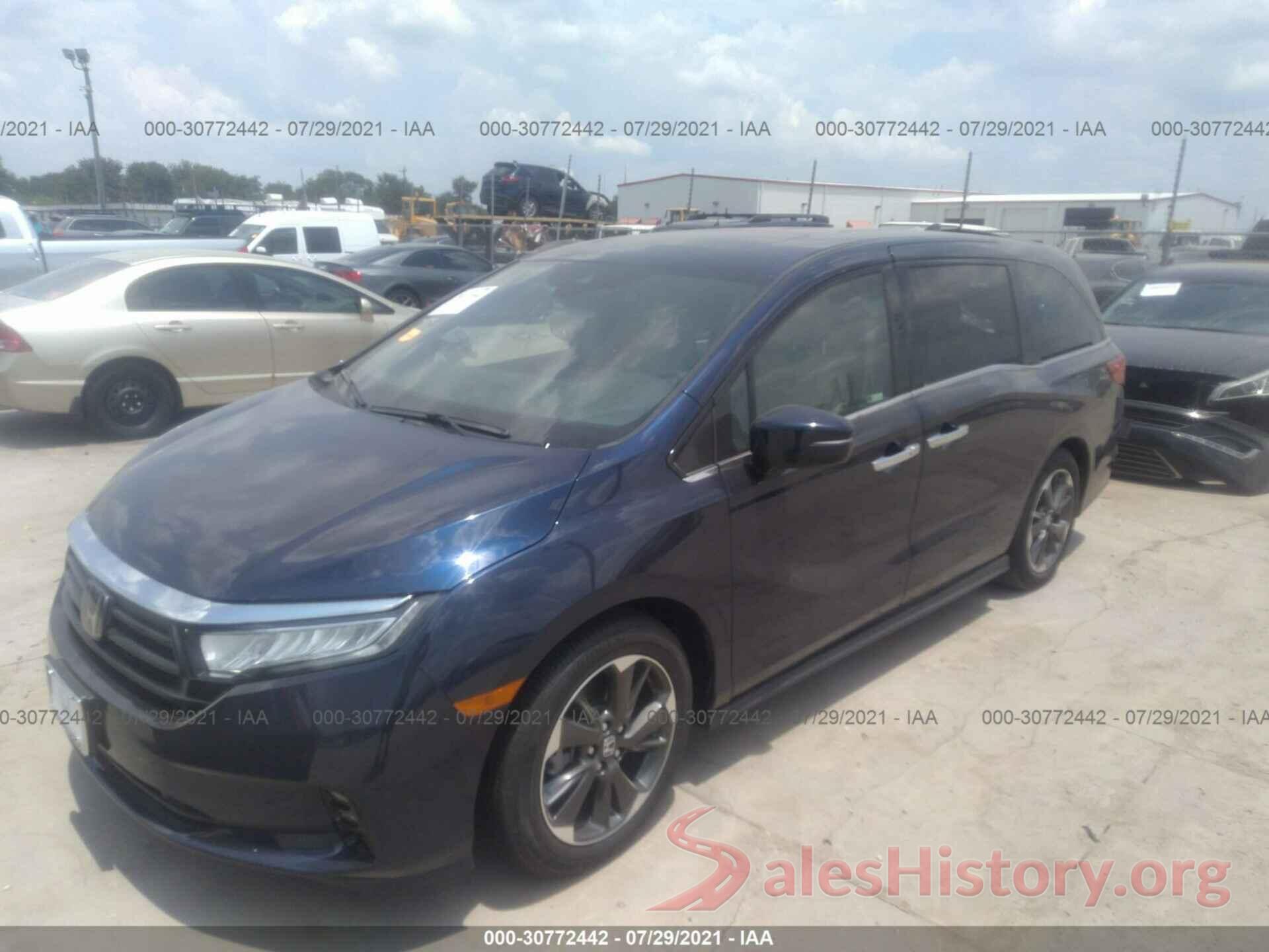 5FNRL6H95NB017969 2022 HONDA ODYSSEY