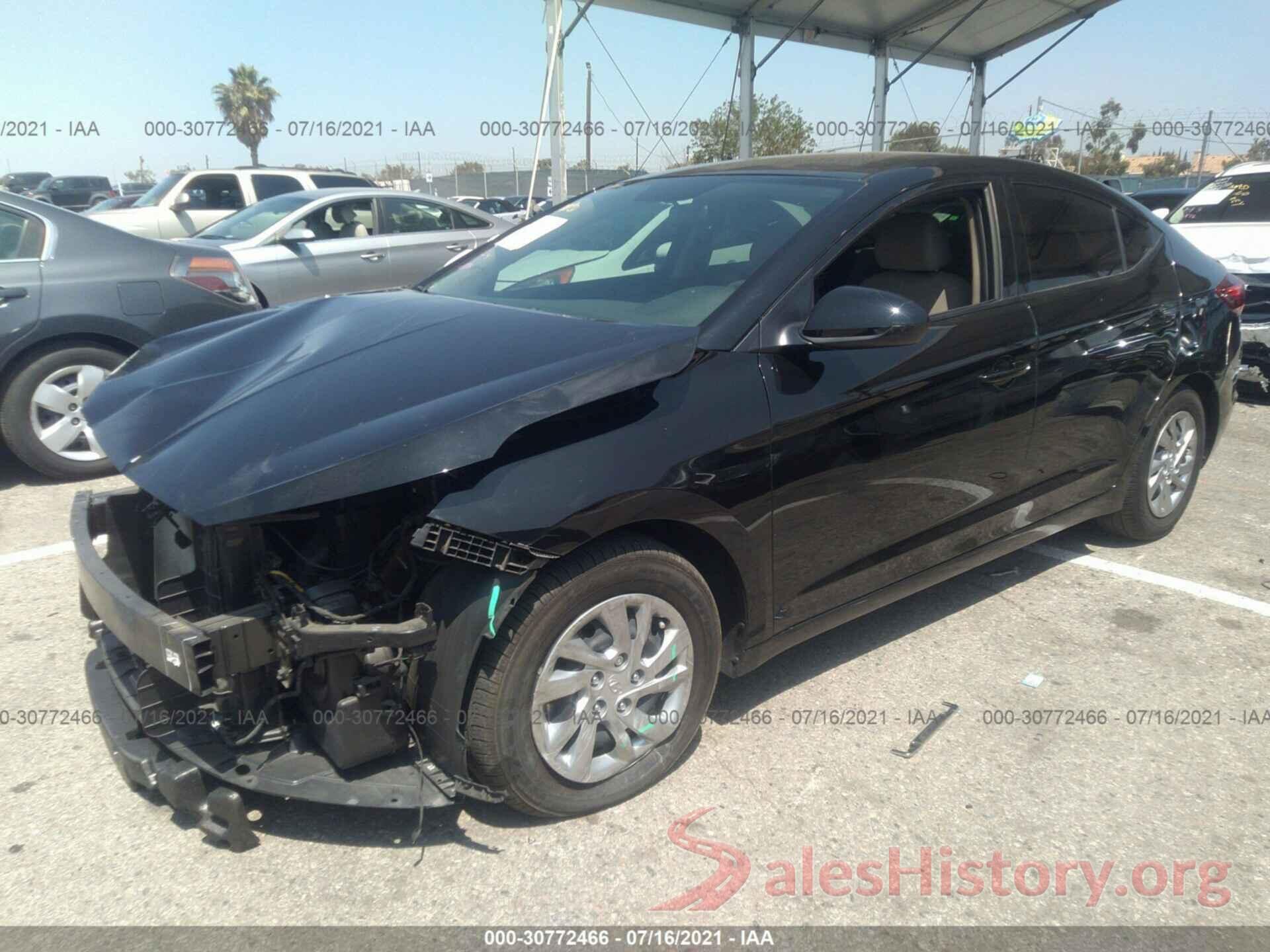 KMHD74LF1KU793238 2019 HYUNDAI ELANTRA