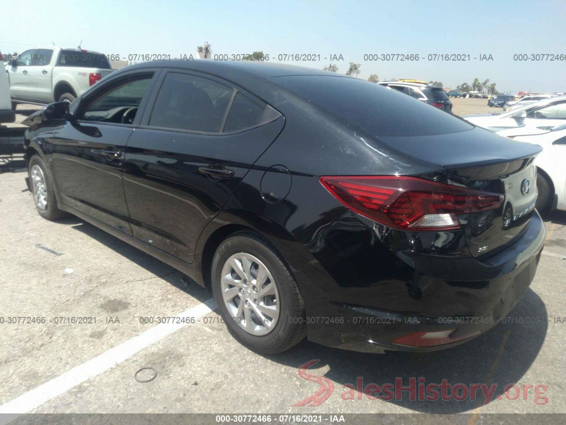 KMHD74LF1KU793238 2019 HYUNDAI ELANTRA