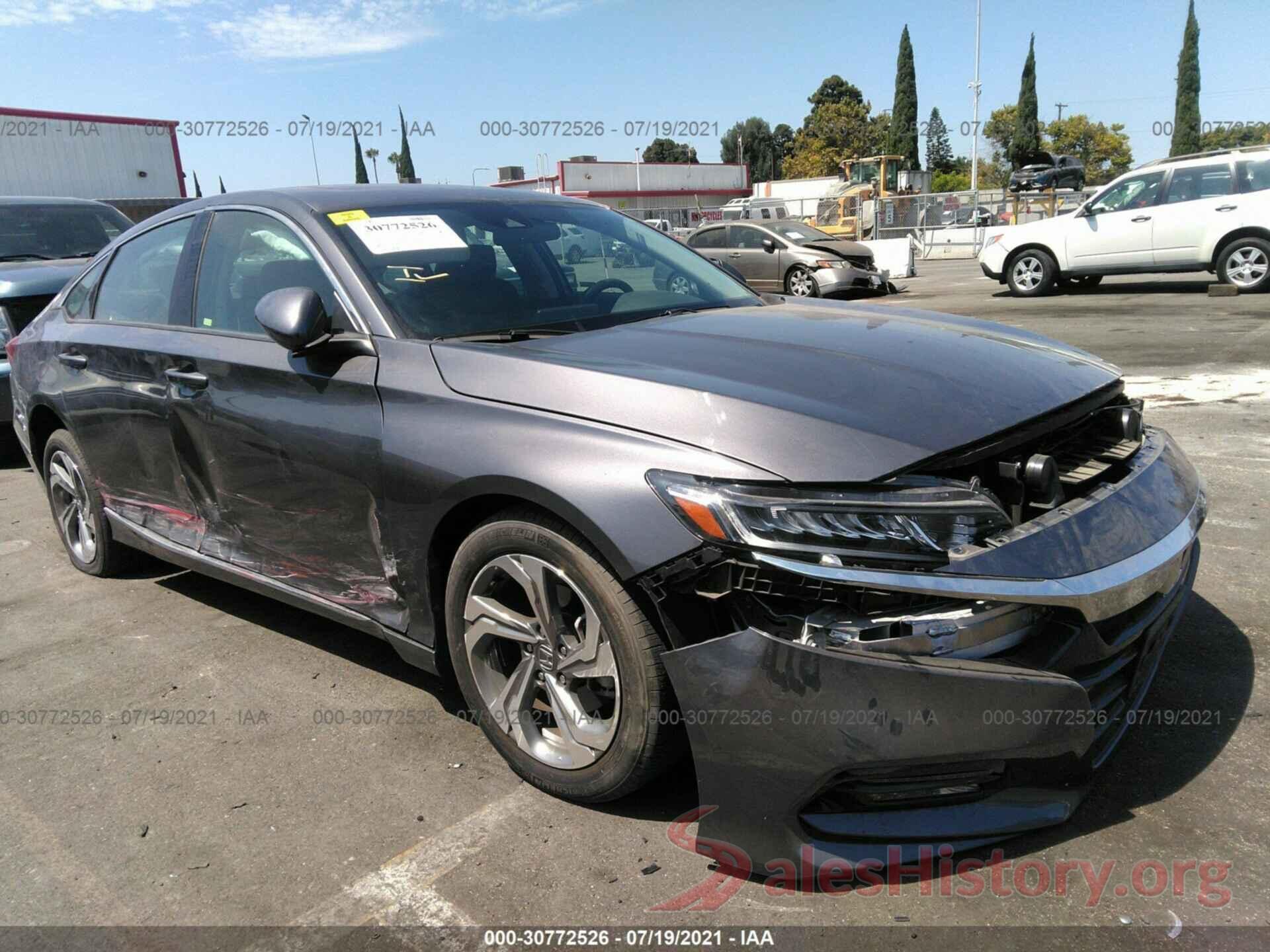 1HGCV1F44KA036447 2019 HONDA ACCORD SEDAN