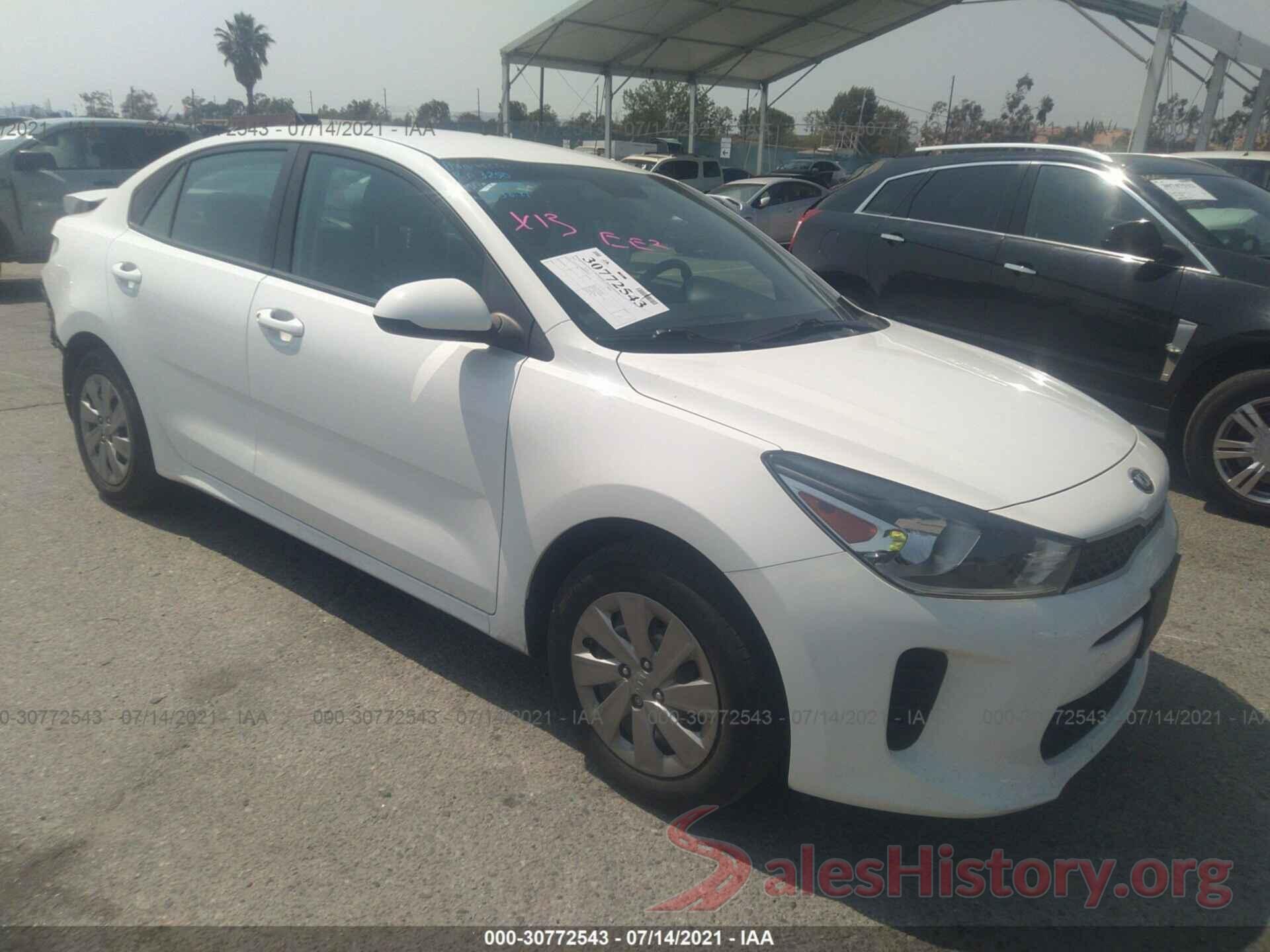 3KPA24AB3KE183250 2019 KIA RIO