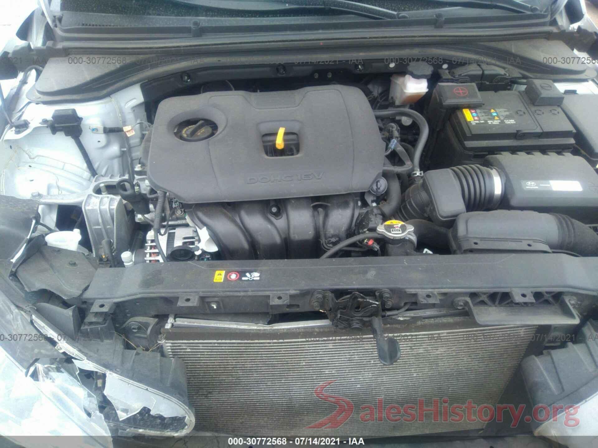 KMHD84LF7KU731050 2019 HYUNDAI ELANTRA