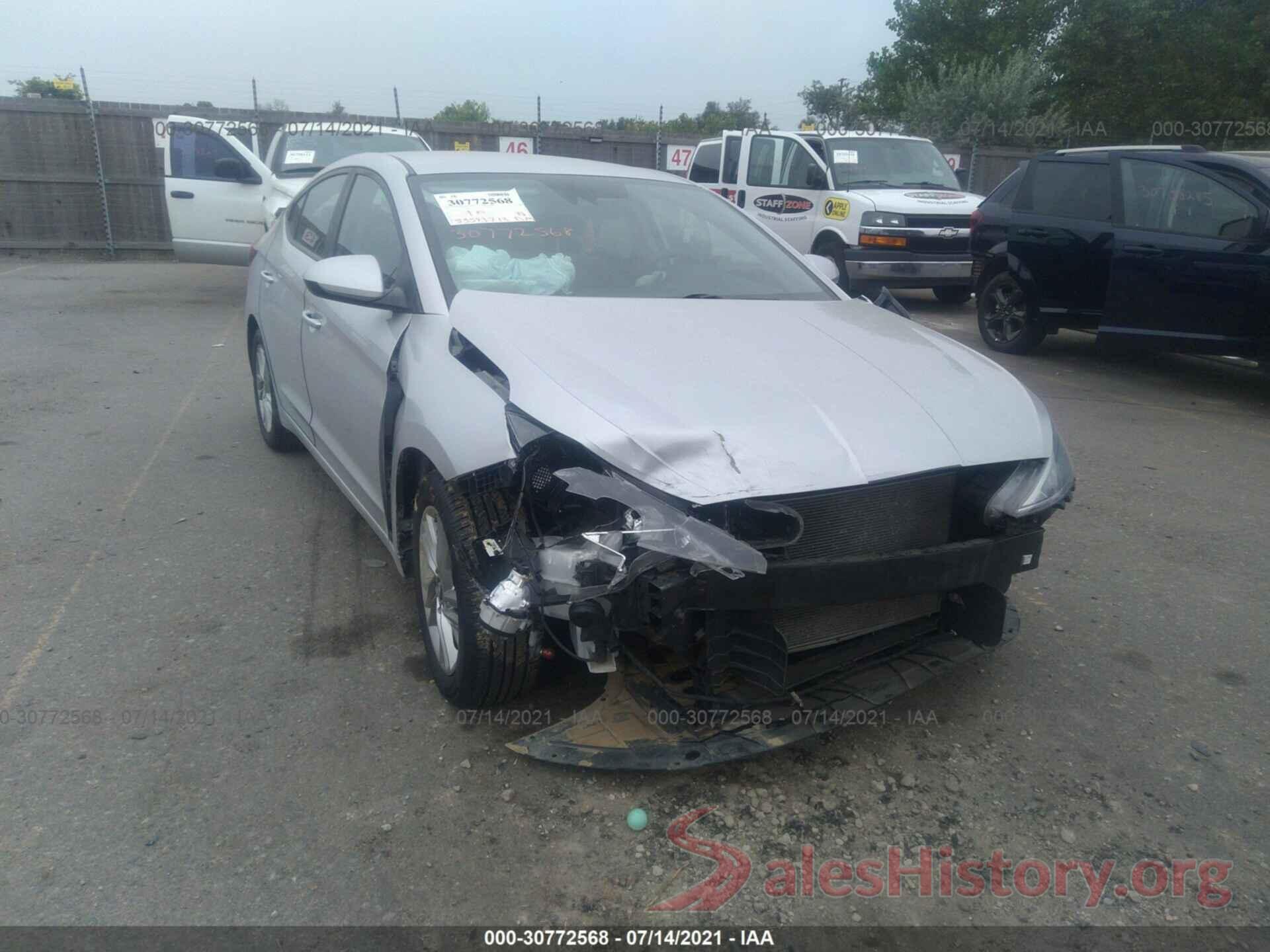 KMHD84LF7KU731050 2019 HYUNDAI ELANTRA