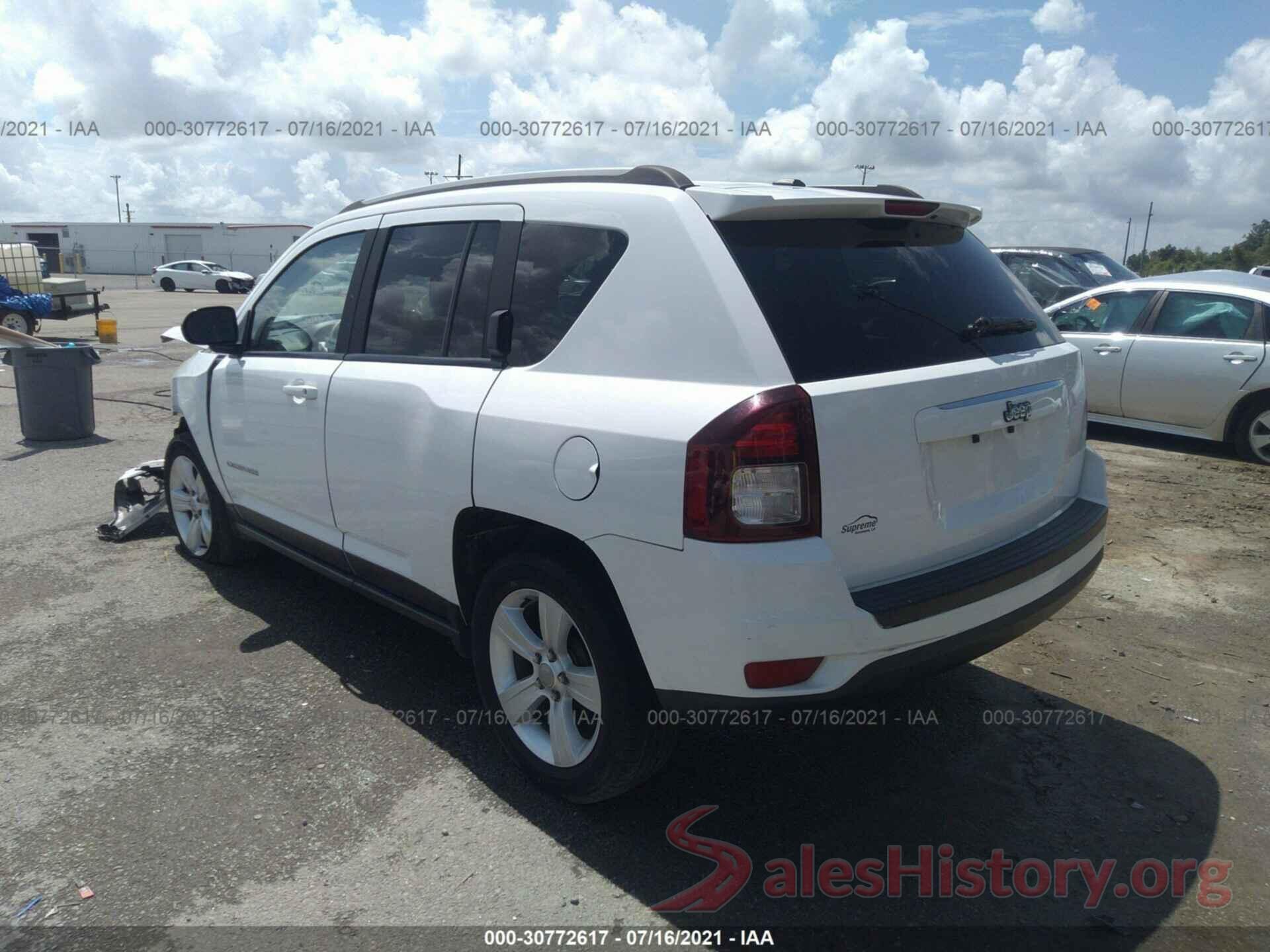 1C4NJCBAXGD743035 2016 JEEP COMPASS