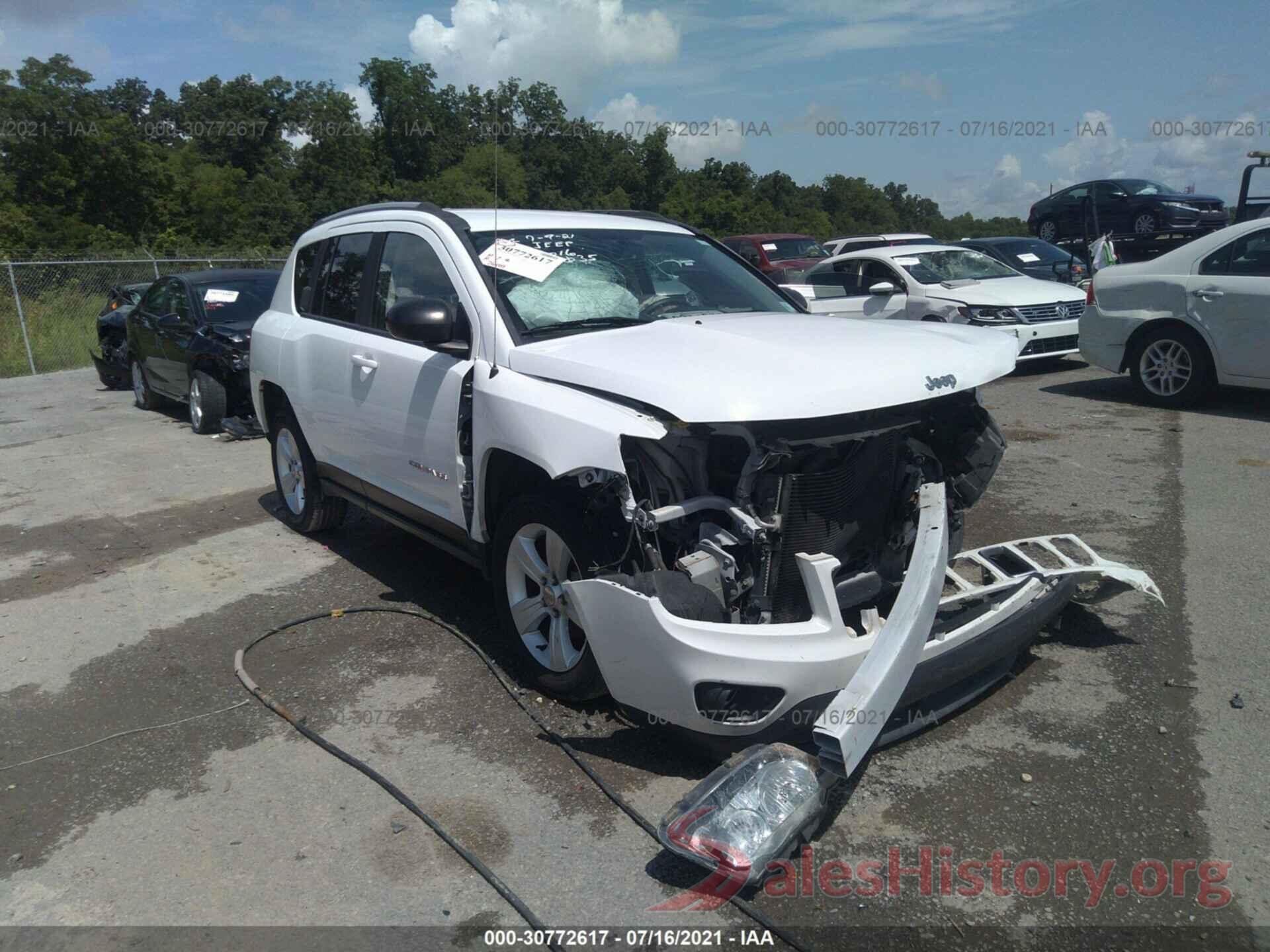 1C4NJCBAXGD743035 2016 JEEP COMPASS