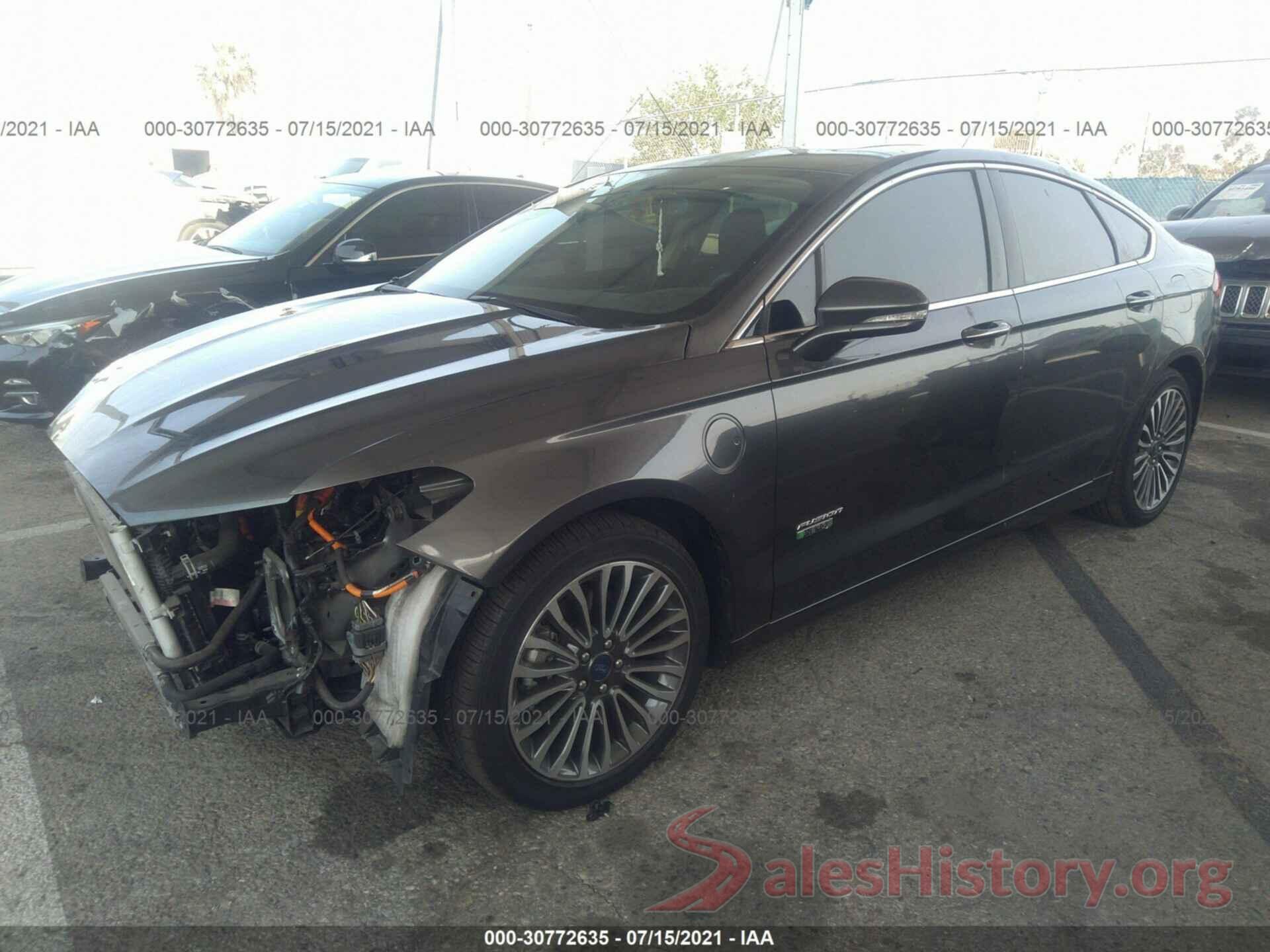 3FA6P0SU4JR123488 2018 FORD FUSION ENERGI