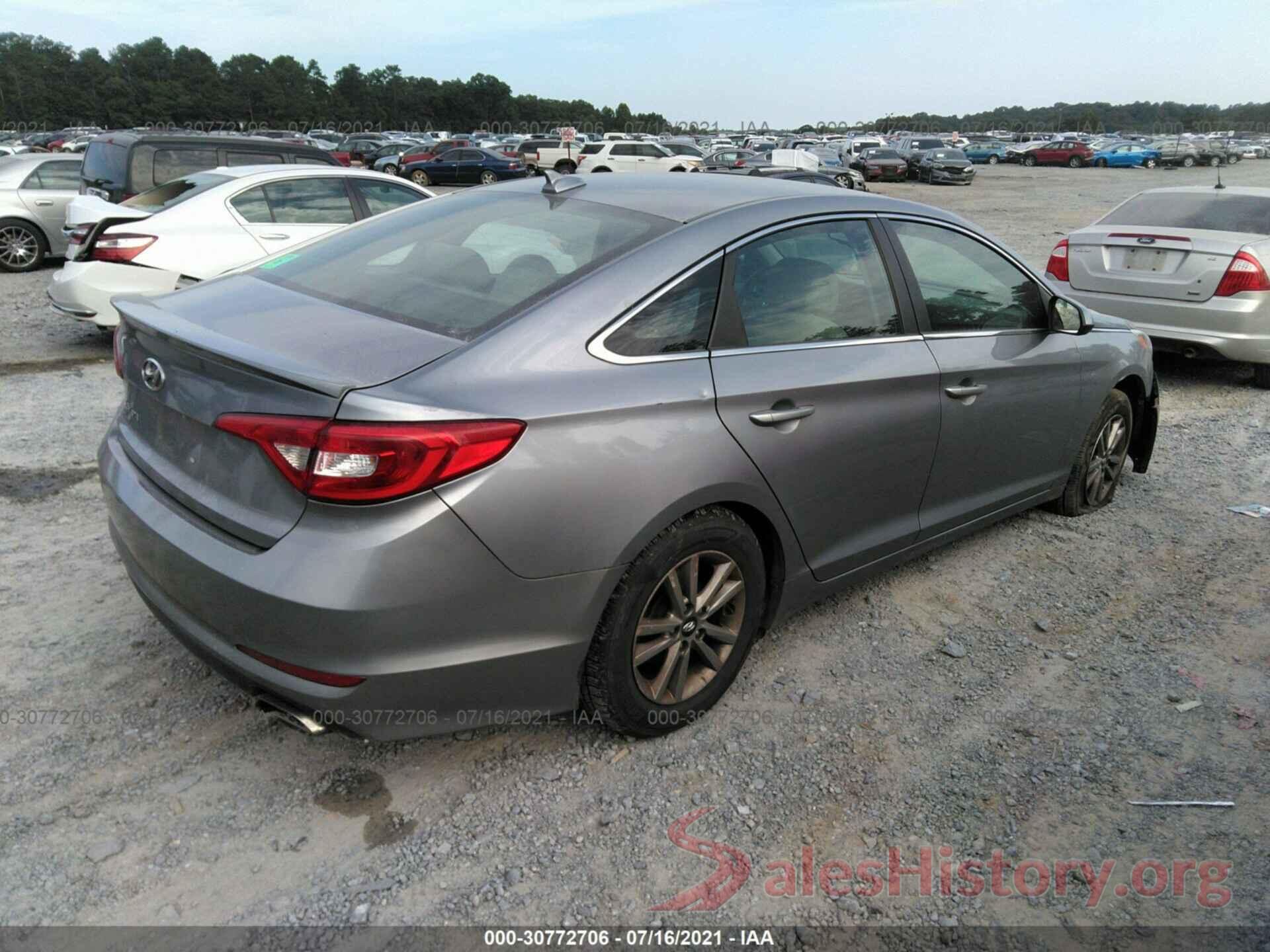 5NPE24AF8GH372841 2016 HYUNDAI SONATA