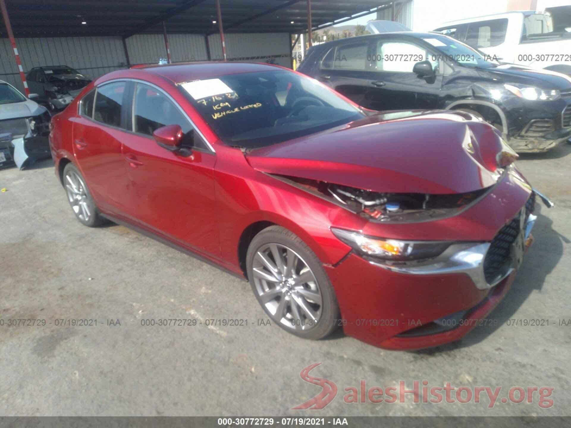 JM1BPBAM3K1115951 2019 MAZDA MAZDA3 SEDAN