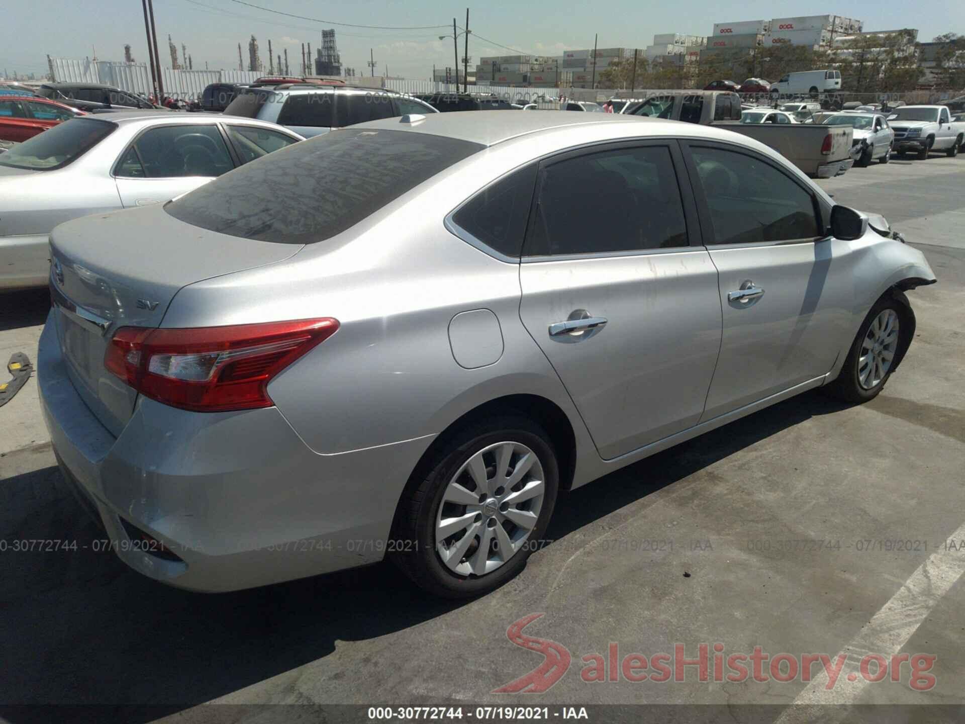 3N1AB7APXGL658301 2016 NISSAN SENTRA