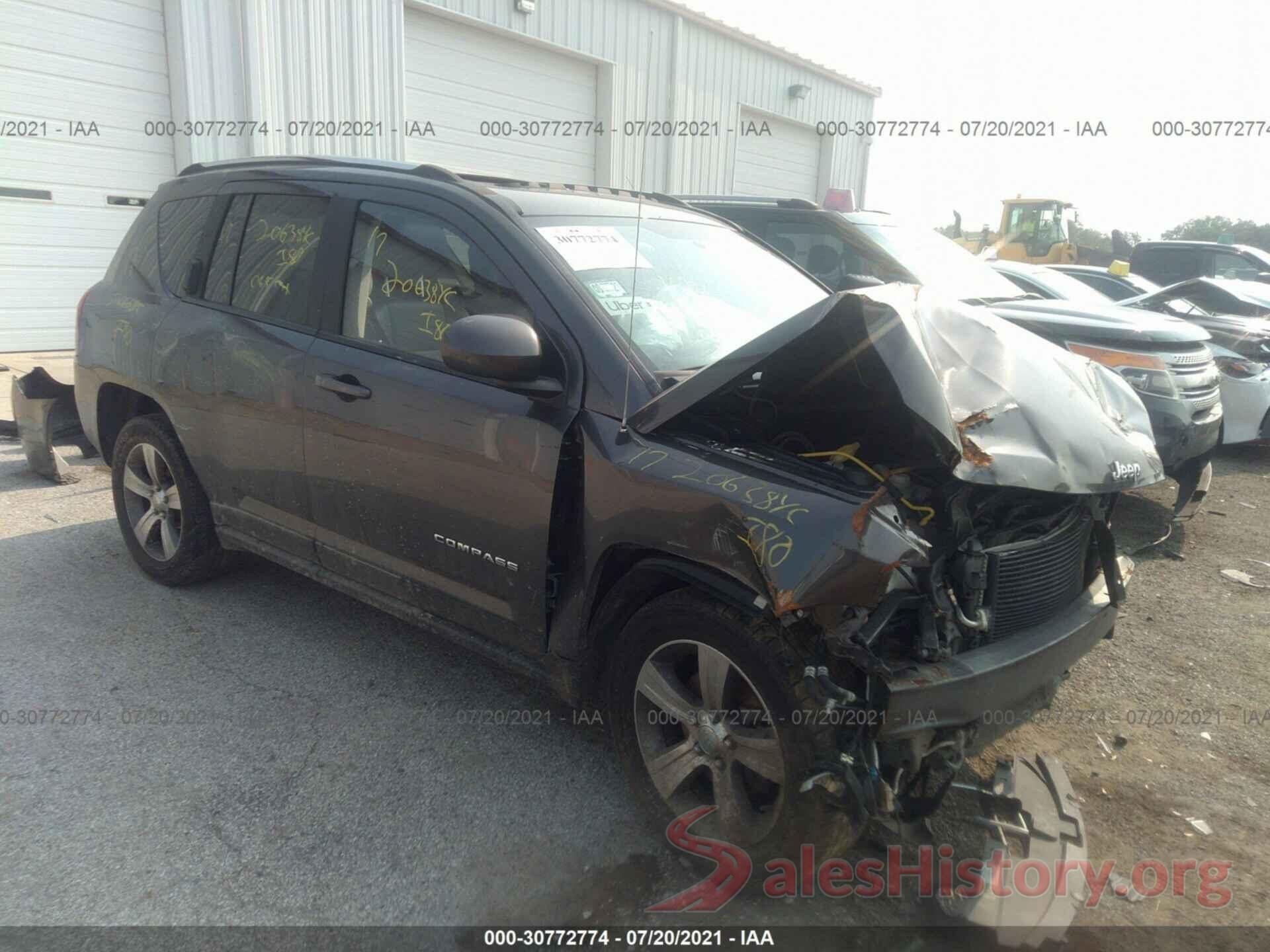 1C4NJDEB0HD176409 2017 JEEP COMPASS