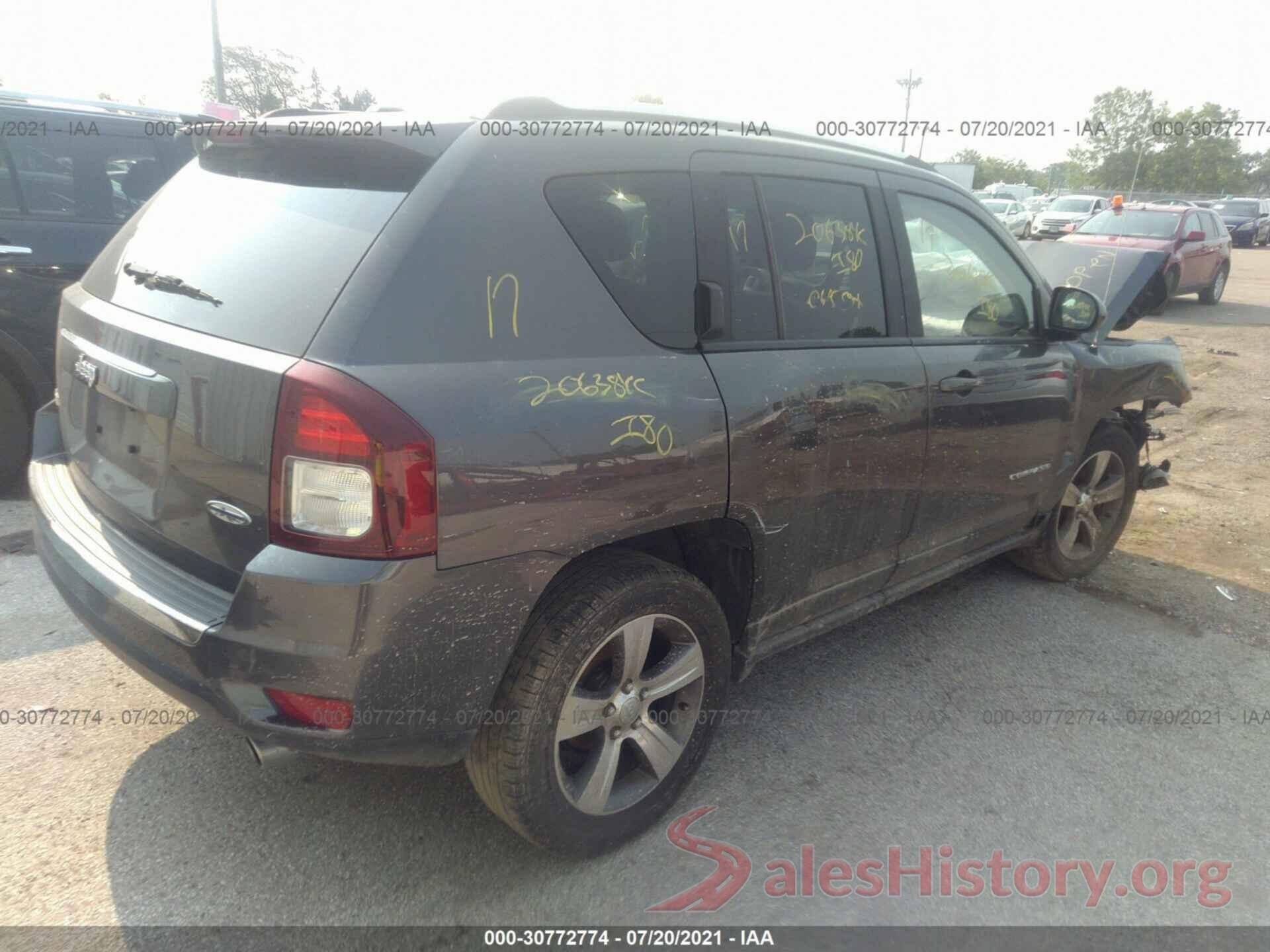 1C4NJDEB0HD176409 2017 JEEP COMPASS