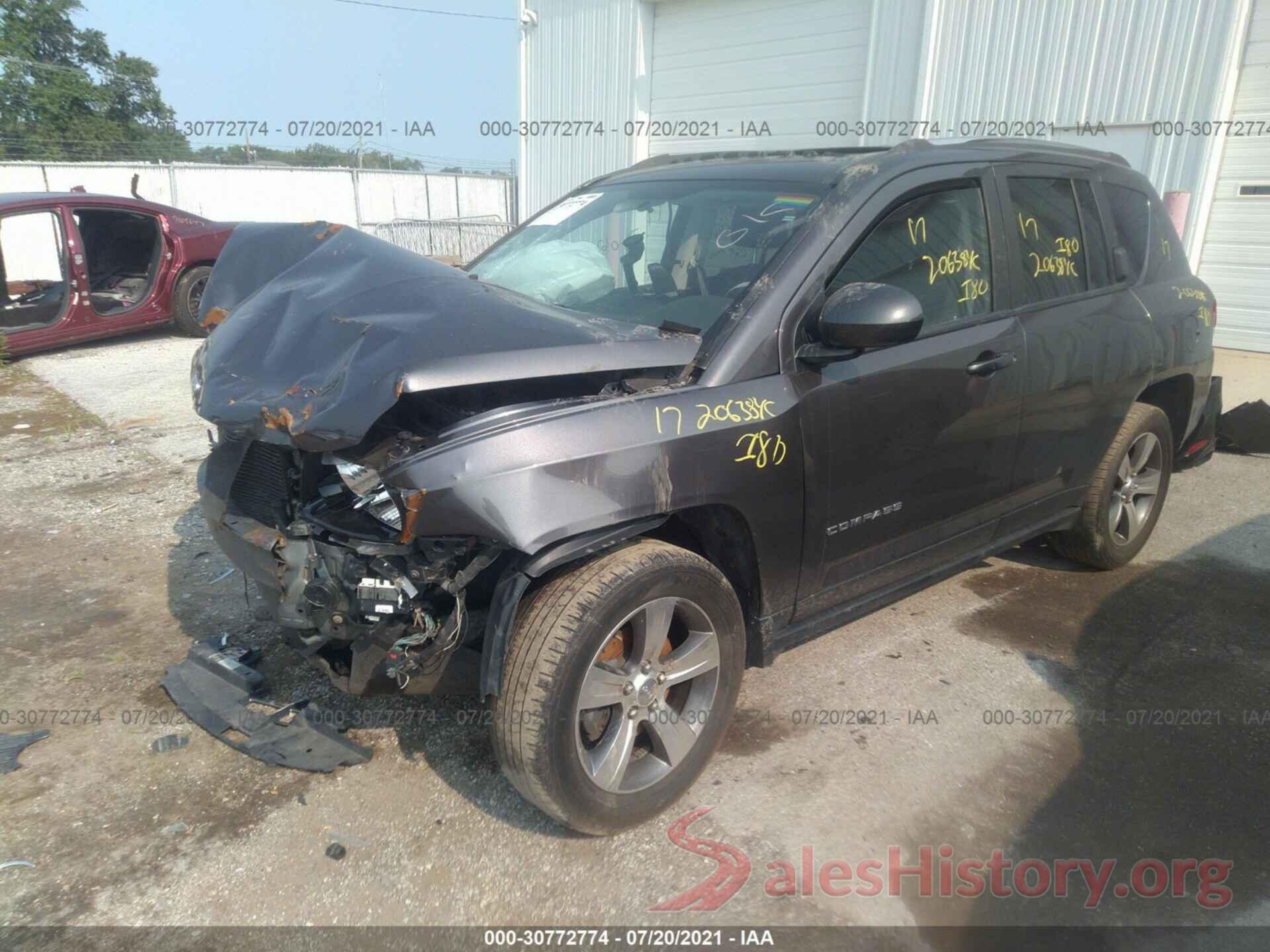 1C4NJDEB0HD176409 2017 JEEP COMPASS