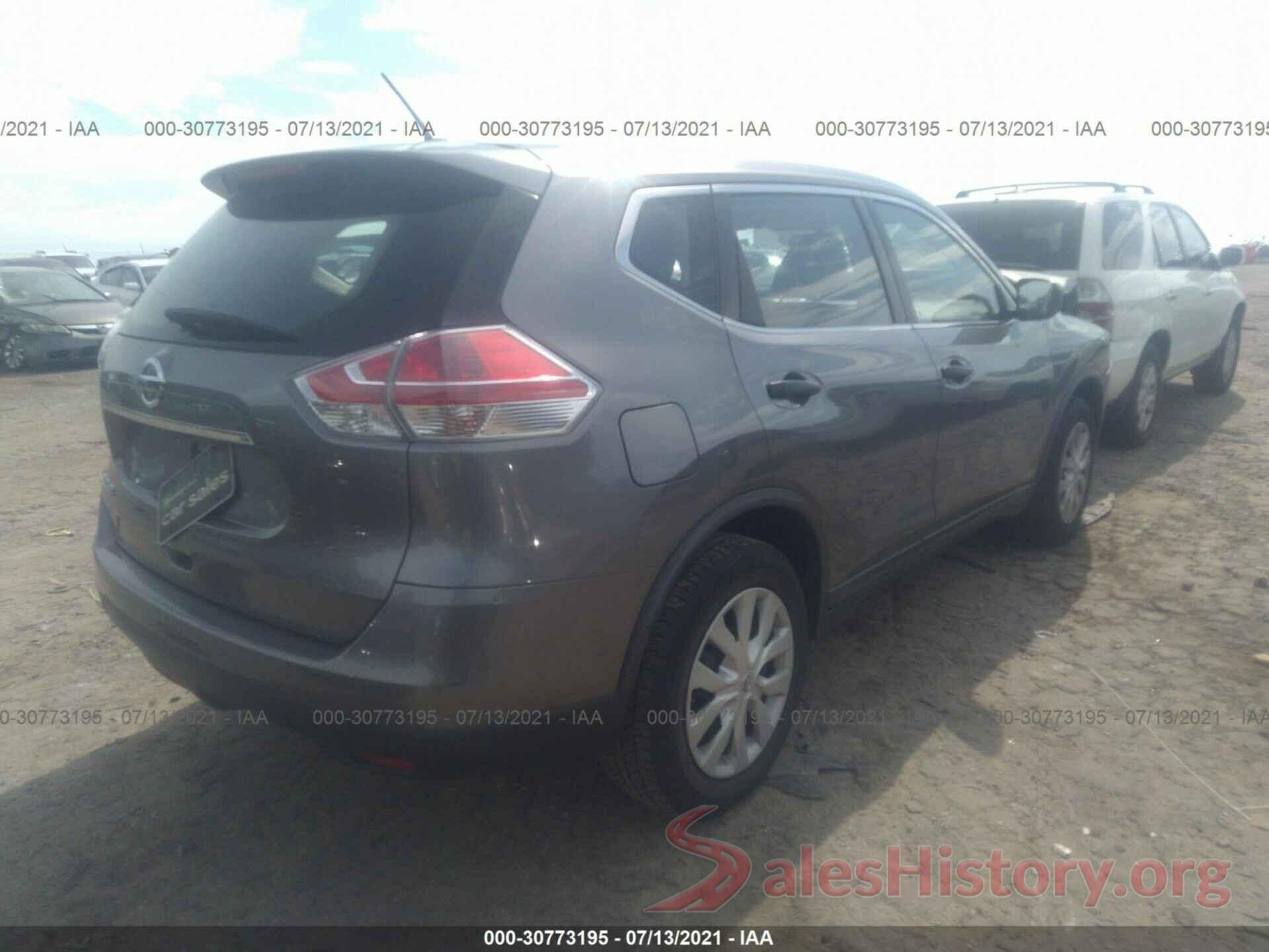 KNMAT2MT4GP687240 2016 NISSAN ROGUE